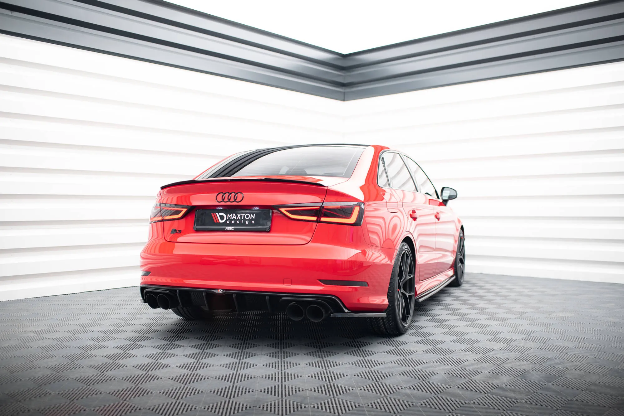 Takspoiler Audi A3 2013-2020 | Glossy Black Edition – bilde 2