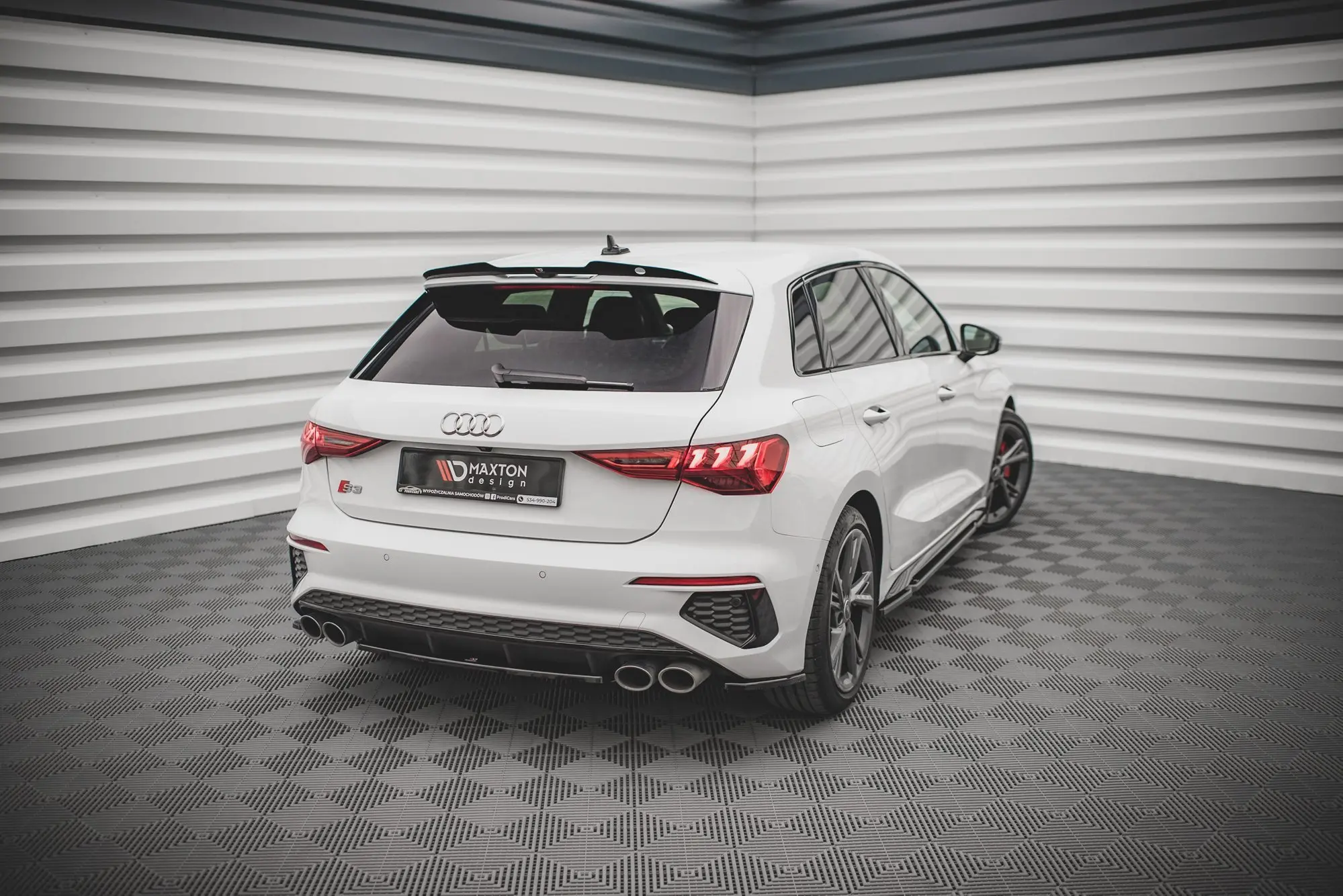 Takspoiler Audi A3/S3/RS3 8Y S-Line Sportback 2020 -> │ V.1 Edition – bilde 4