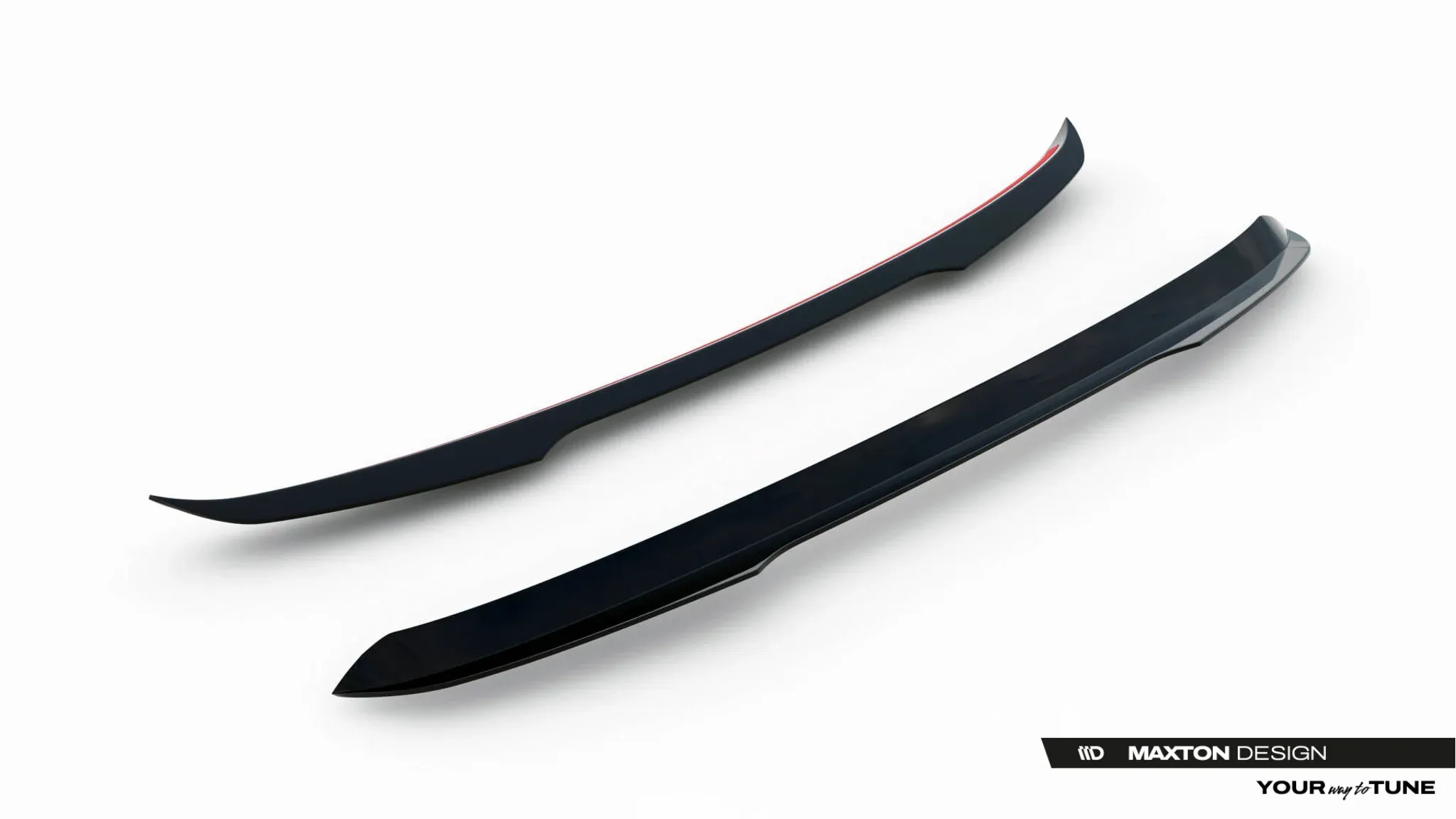 Takspoiler Audi A4 (B8) Facelift 2011 - 2015 | Glossy Black Edition – bilde 5