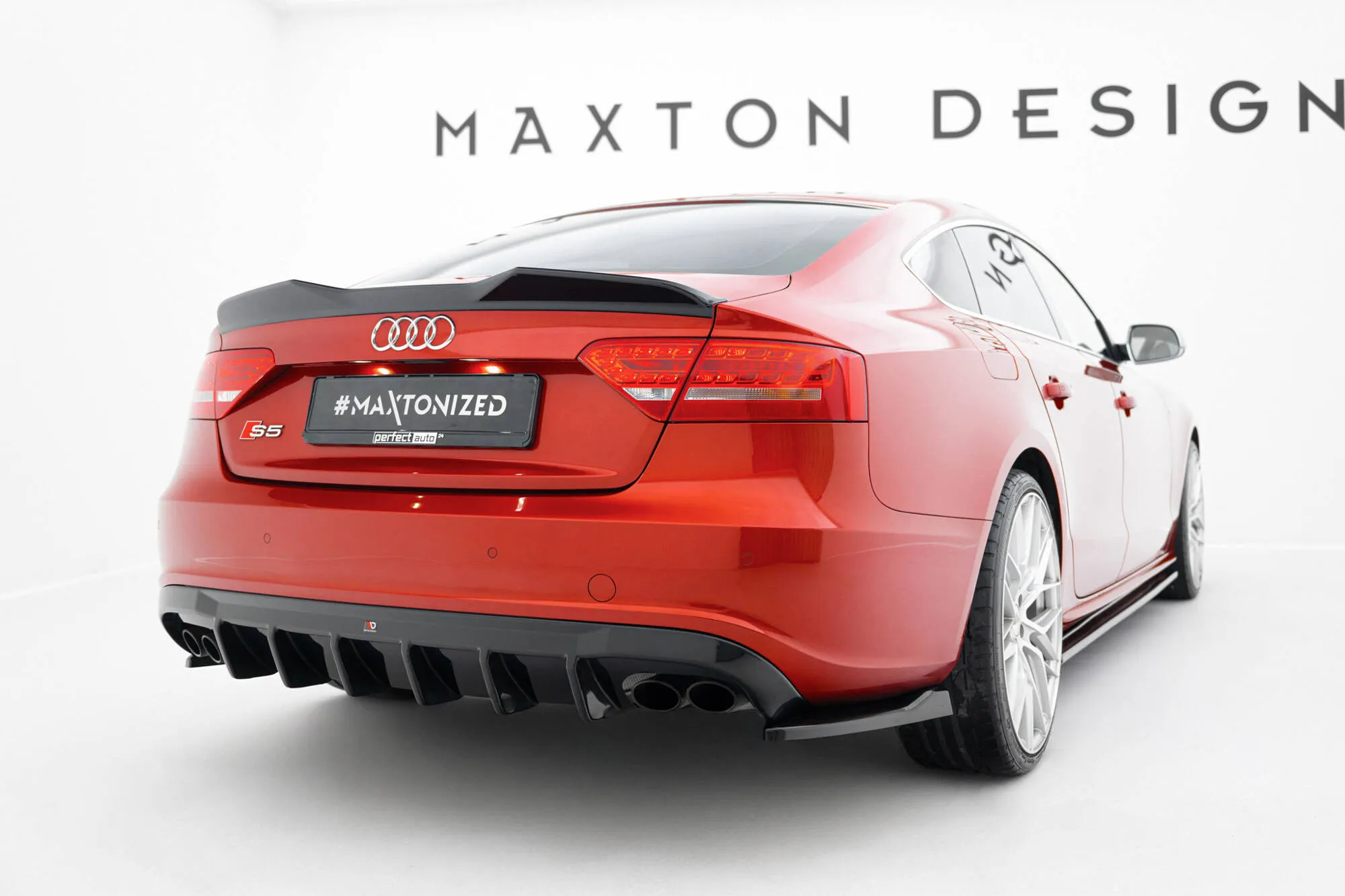 Takspoiler Audi A5 (8T) Sportback 2009-2016 / A5 S-Line (8T) Sportback 2009-2016 / S5 (8T) Sportback 2009-2016 | Glossy Black Edition – bilde 2