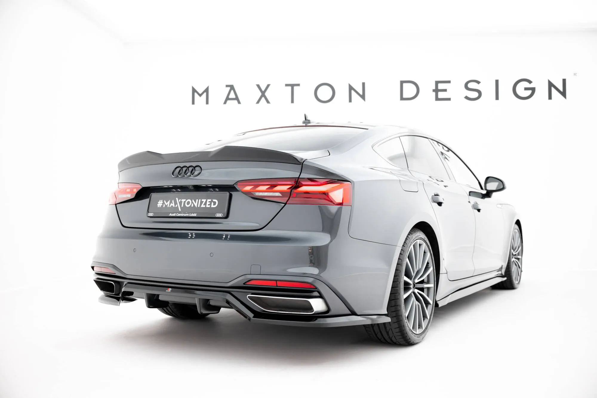 Takspoiler Audi A5 (F5) Facelift 2019 - 2024 | Glossy Black Edition – bilde 2