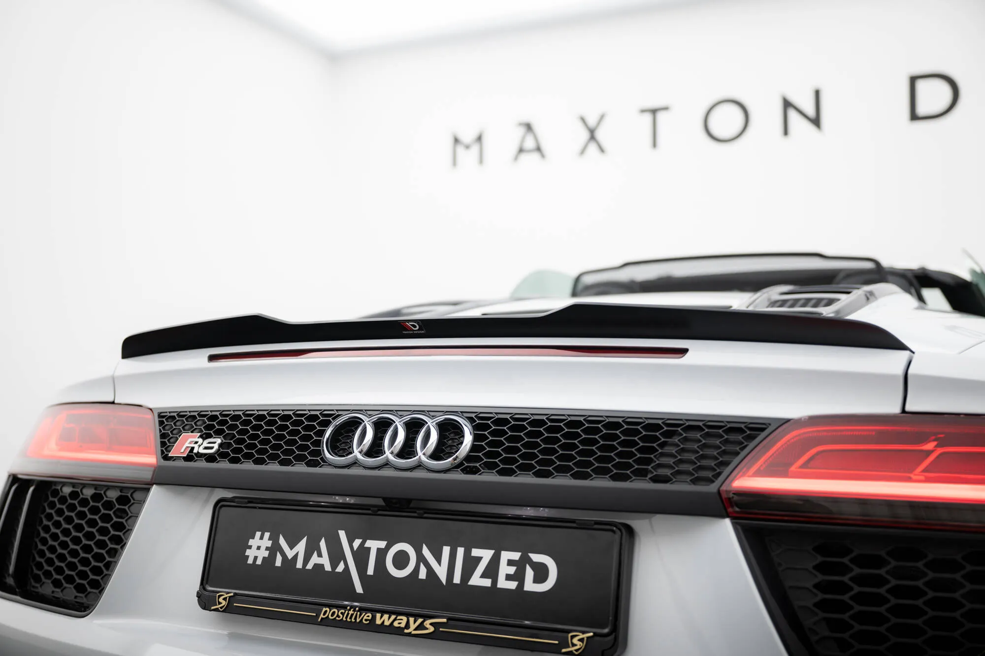 Takspoiler Audi R8 (Mk2) 2015 - 2018 | Glossy Black Edition