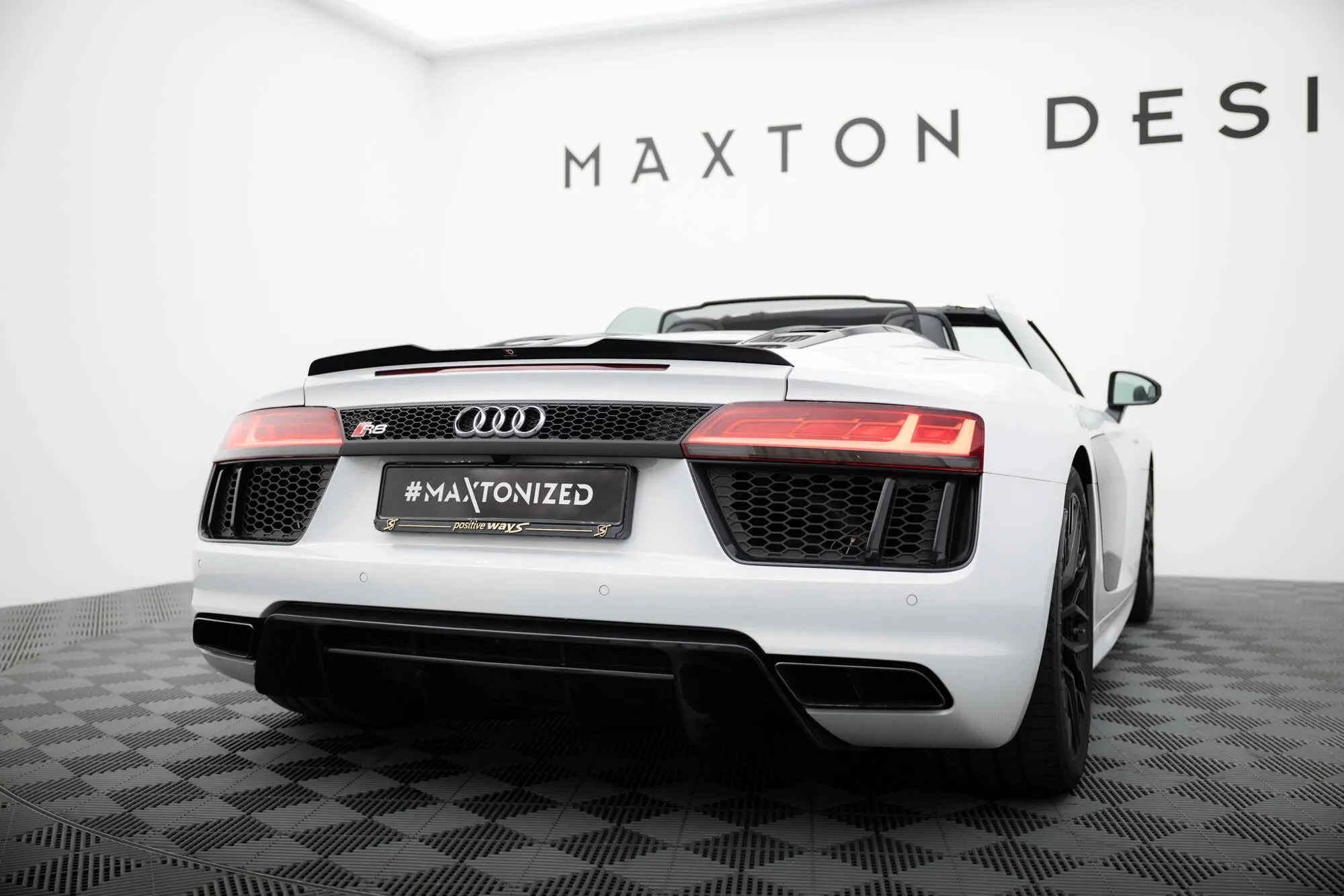 Takspoiler Audi R8 (Mk2) 2015 - 2018 | Glossy Black Edition – bilde 2
