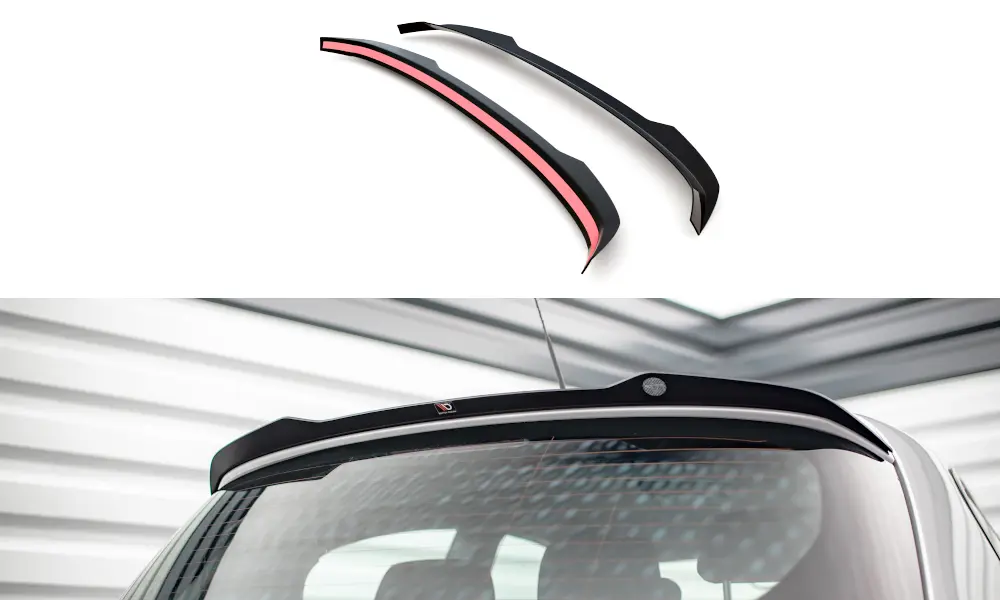 Takspoiler BMW 1 (E81) facelift 2007 - 2011 | V.2 Glossy Black Edition – bilde 3
