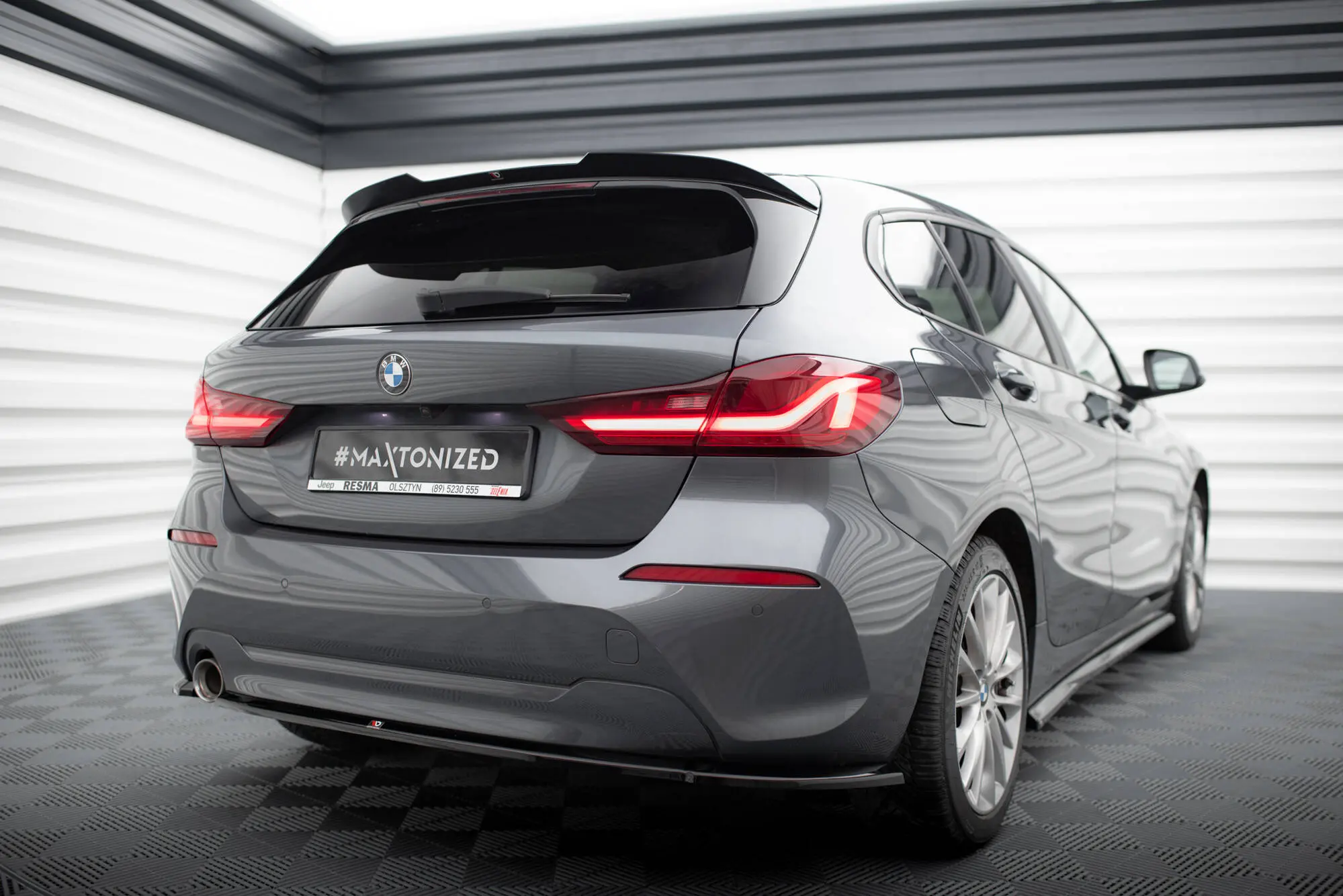 Takspoiler BMW 1 (F40) 2019 - 2024 | Glossy Black Edition
