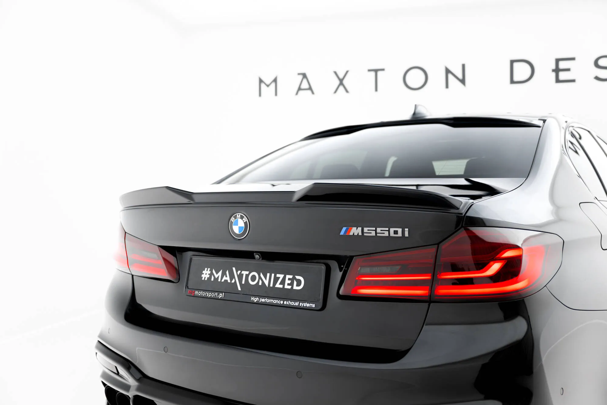 Takspoiler BMW 5 (G30) Sedan M-Pack 2017 - 2020 | Glossy Black Edition