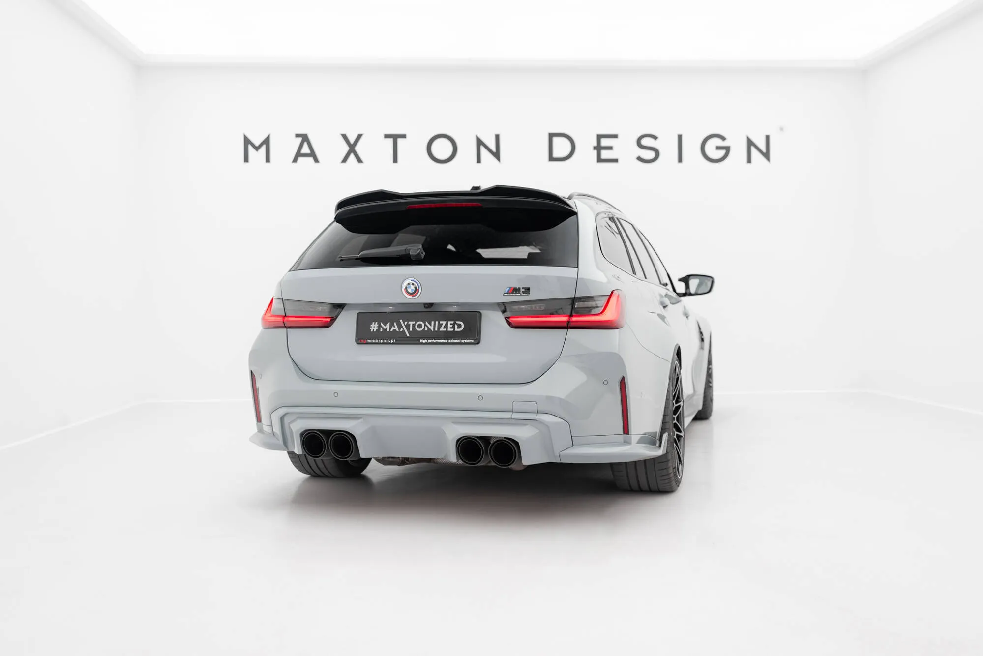 Takspoiler BMW M3 (G80) 2021-2026 | Glossy Black Edition – bilde 2