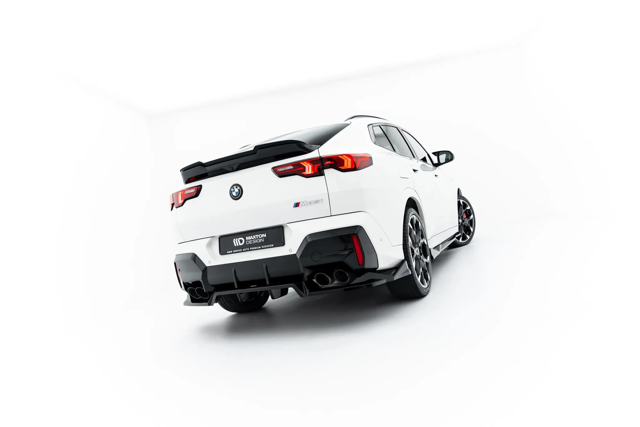 Takspoiler BMW X2 M35i (U10) 2023 -> | Glossy Black Edition – bilde 5