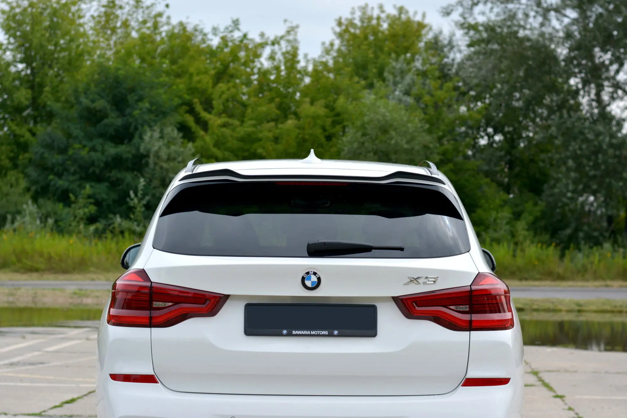 Takspoiler BMW X3 (G01) / iX3 (G08) M-Pack / BMW X3 M Performance M40d / M40i (G01) 2017 - 2025 – bilde 3