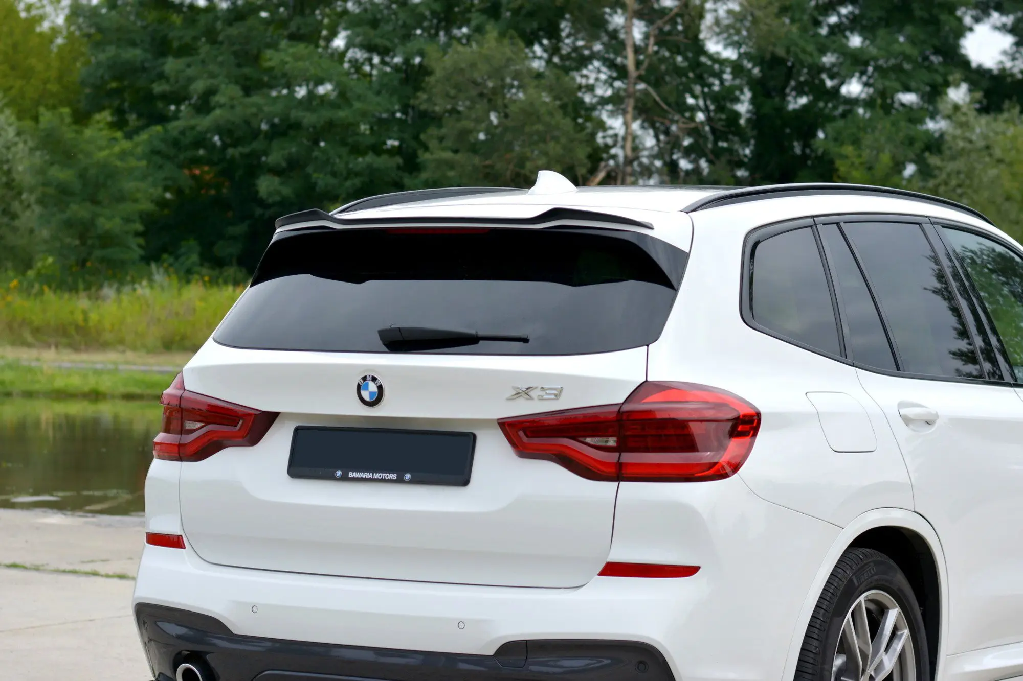 Takspoiler BMW X3 (G01) / iX3 (G08) M-Pack / BMW X3 M Performance M40d / M40i (G01) 2017 - 2025 – bilde 4