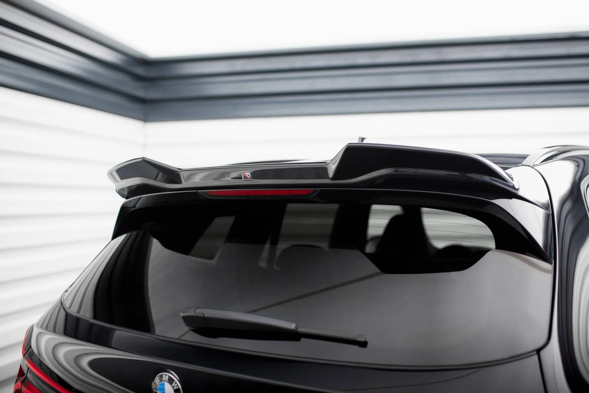 Takspoiler BMW X3 M (F97) facelift 2021 - > | 3D Glossy Black Edition