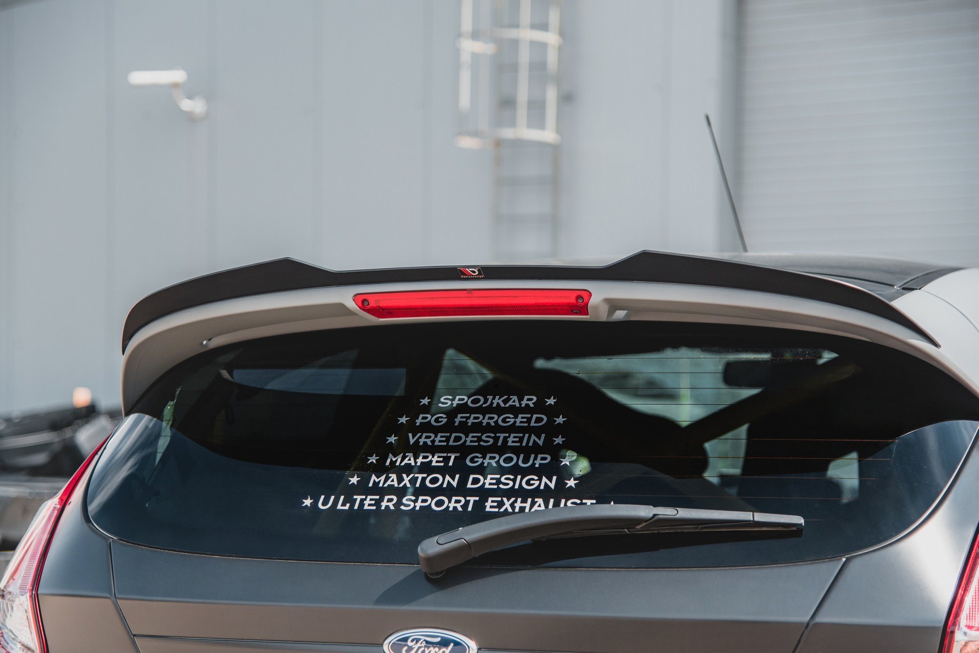 Takspoiler Ford Fiesta Mk6 ST Facelift 2013 - 2017 – bilde 3
