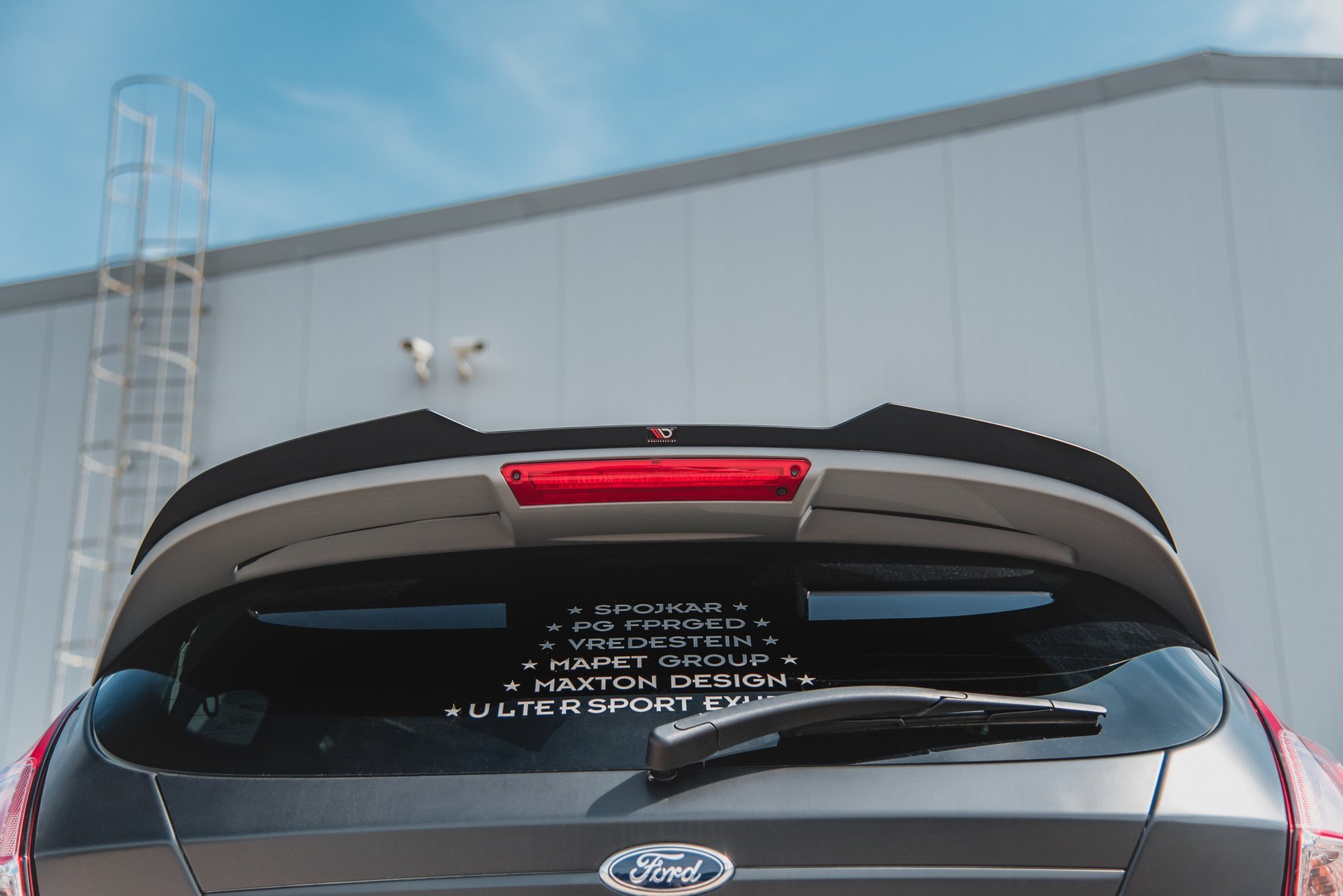 Takspoiler Ford Fiesta Mk6 ST Facelift 2013 - 2017 – bilde 6