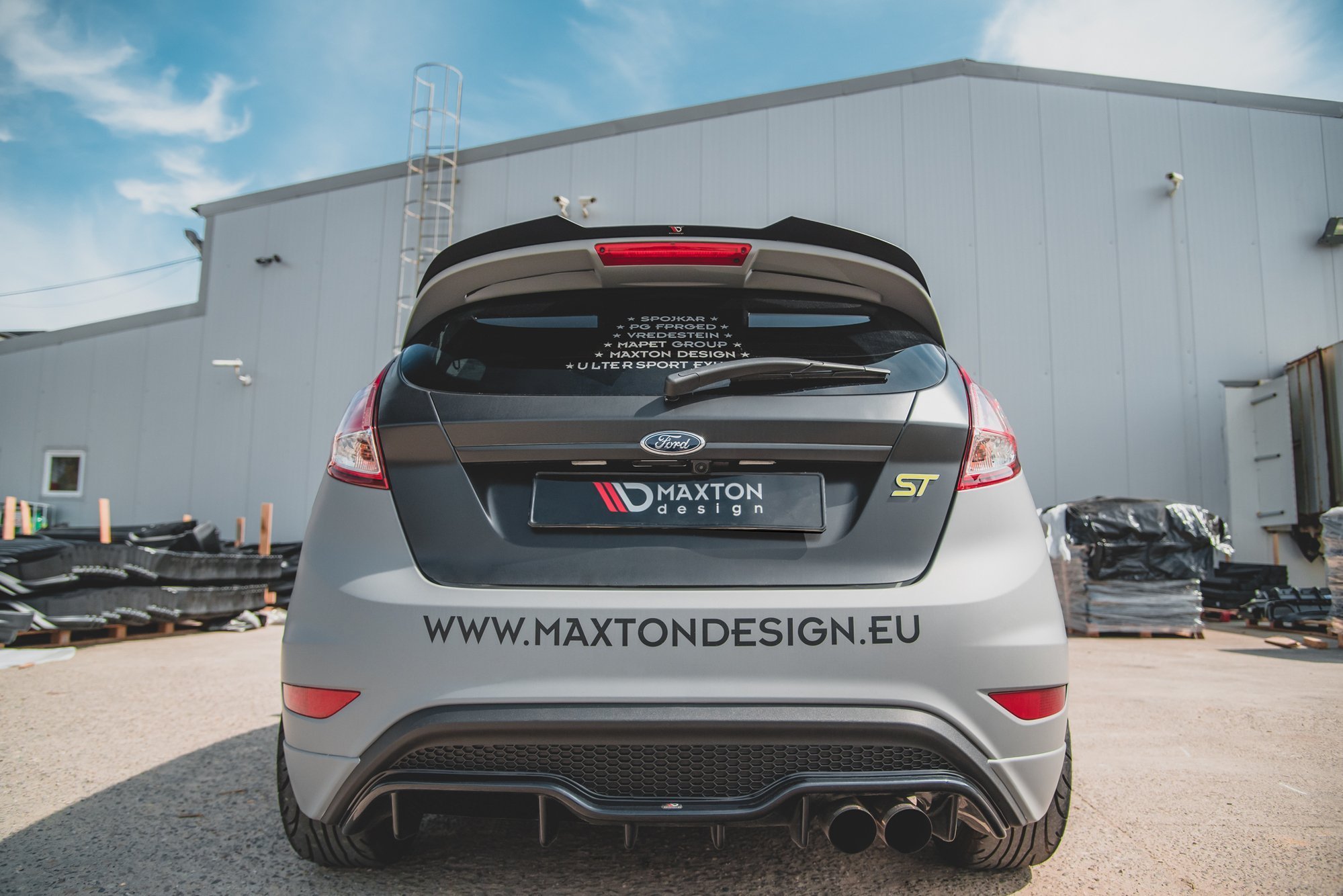 Takspoiler Ford Fiesta Mk6 ST Facelift 2013 - 2017 – bilde 7