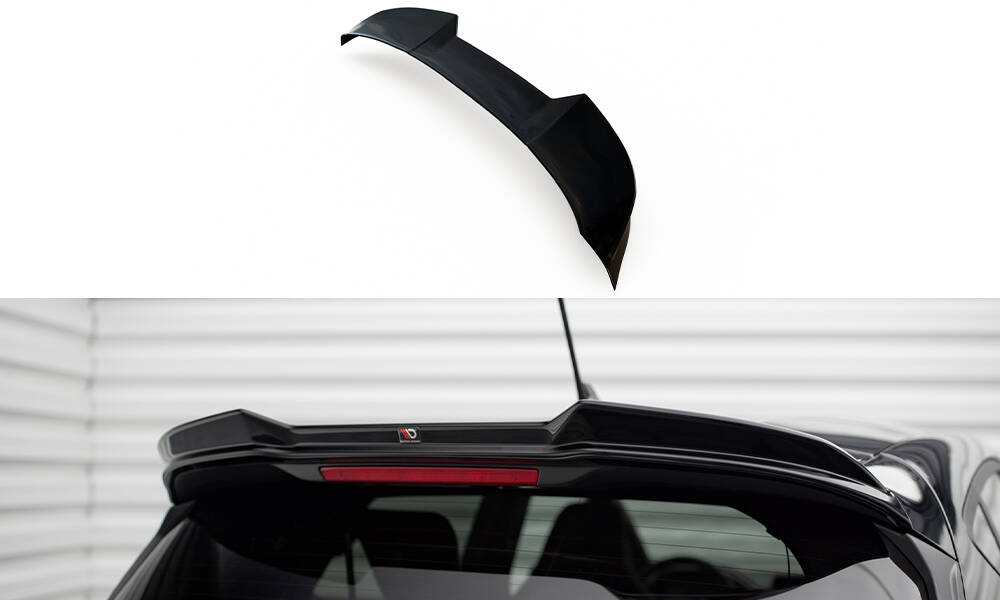 Takspoiler Ford Fiesta Mk7 ST / ST-Line 2016 - 2023 | 3D Glossy Black Edition – bilde 2