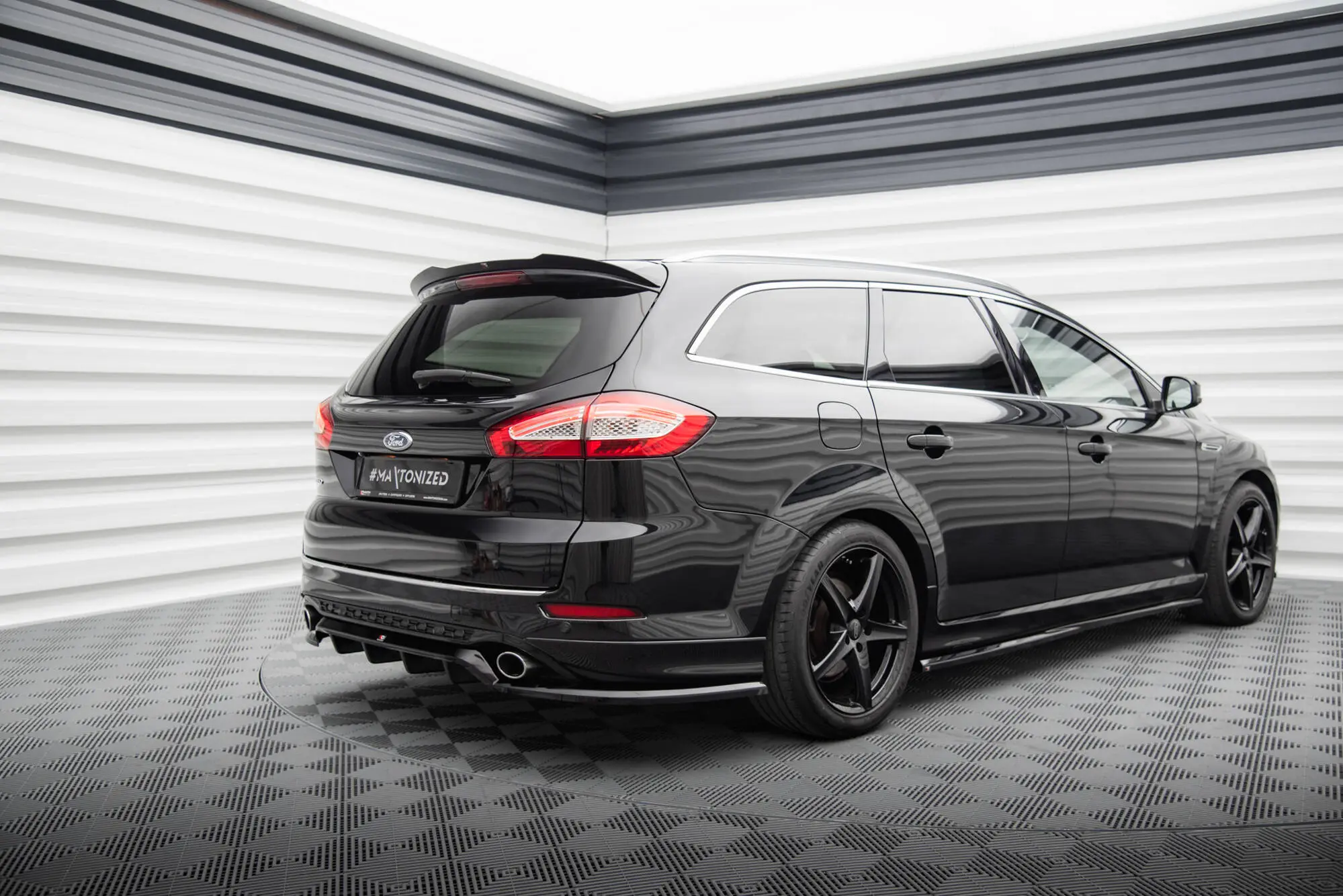 Takspoiler Ford Mondeo Estate ST-Line mk4 facelift 2010 - 2014 | Glossy Black Edition – bilde 4