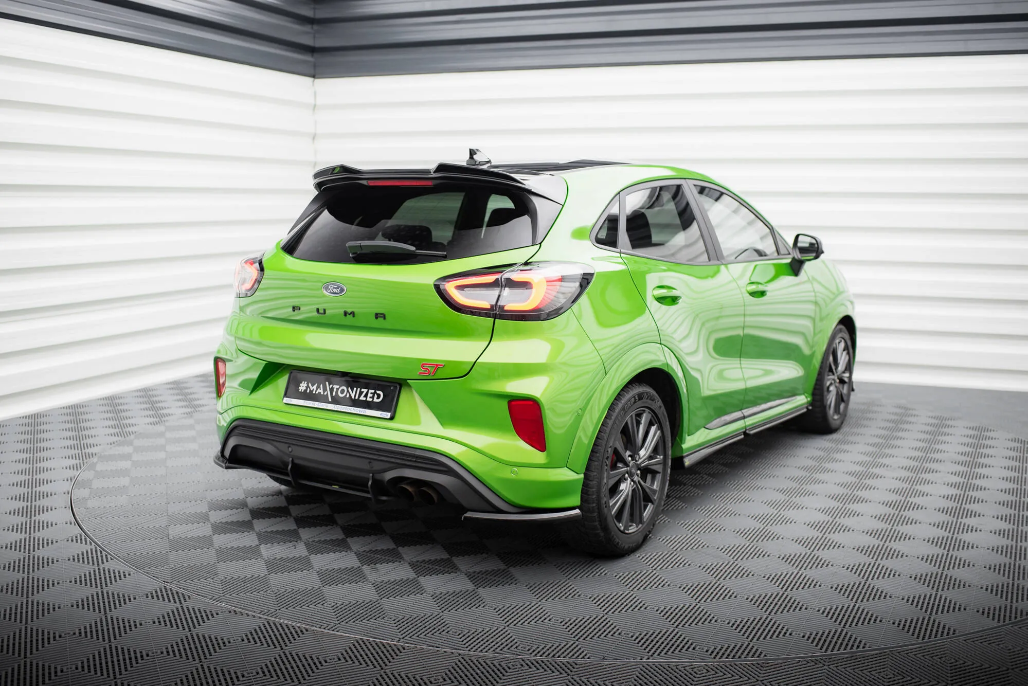 Takspoiler Ford Puma (ST/ST-Line) I 2020 - 2024 | Glossy Black Edition – bilde 2