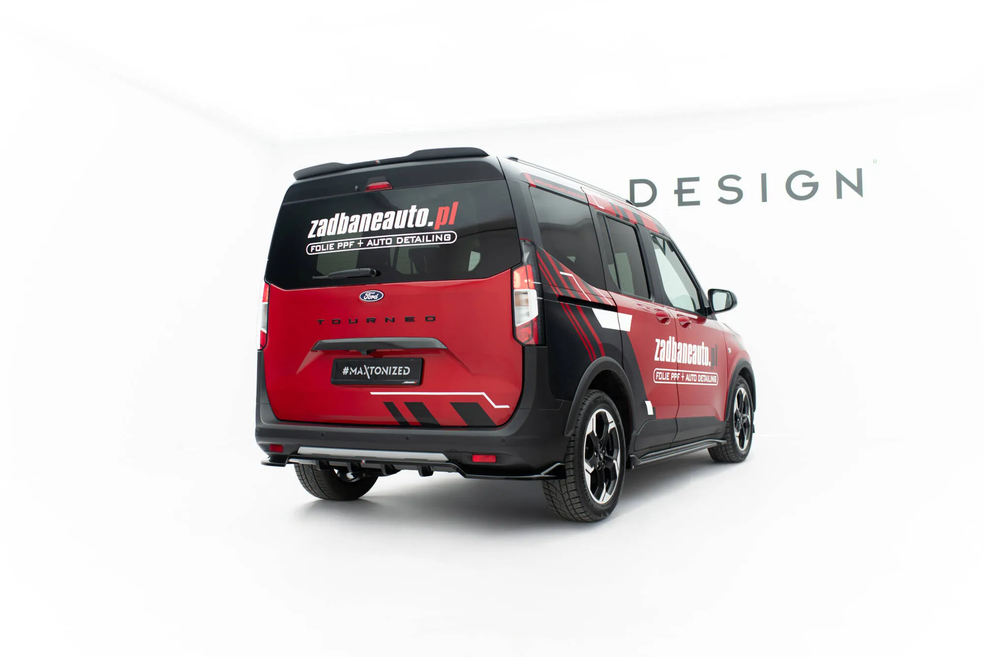 Takspoiler Ford Tourneo Courier Mk2 2023 -> | Glossy Black Edition – bilde 3