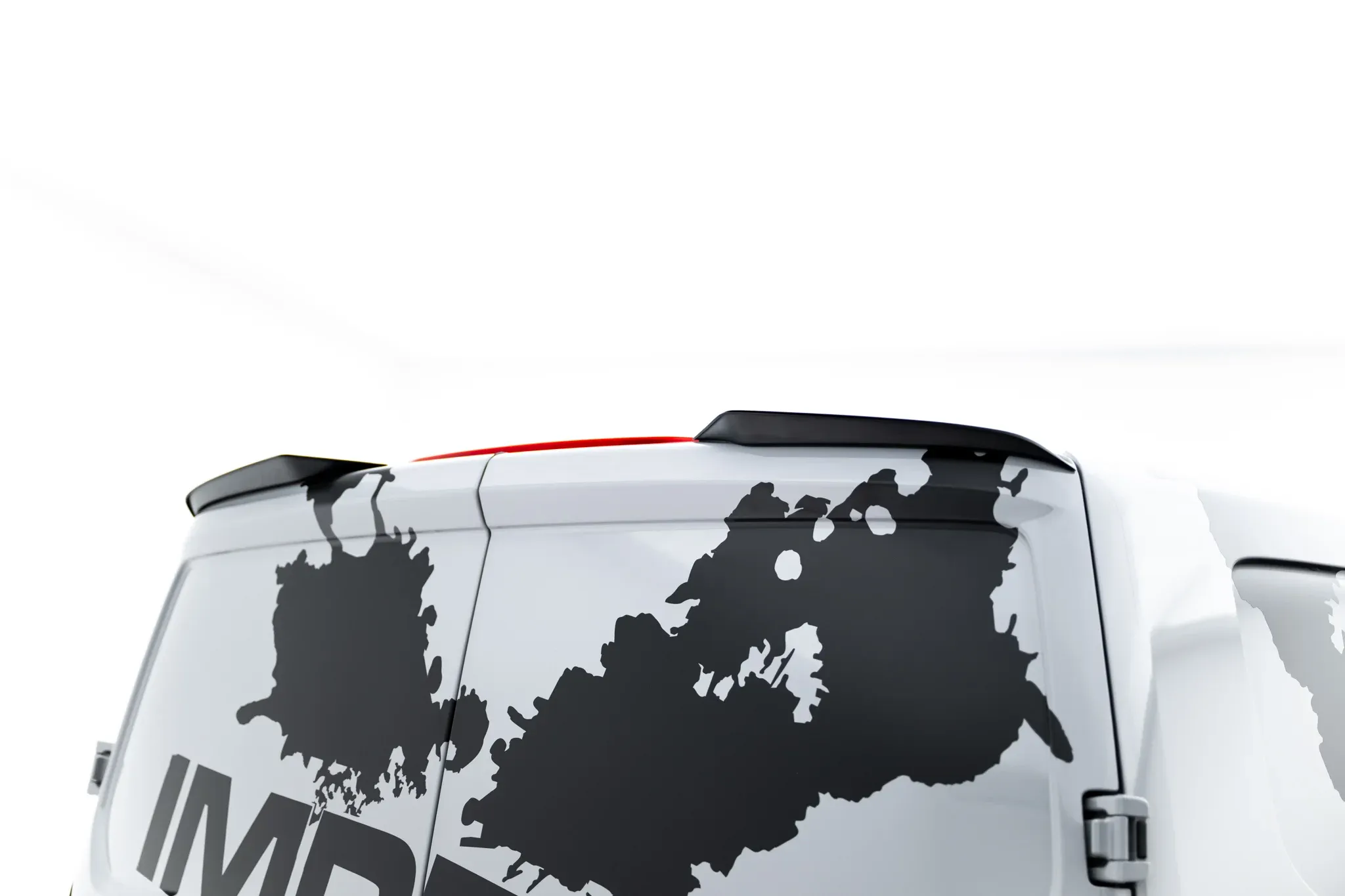 Takspoiler Ford Transit / e-Transit Custom II 2023 -> | Glossy Black Edition – bilde 2