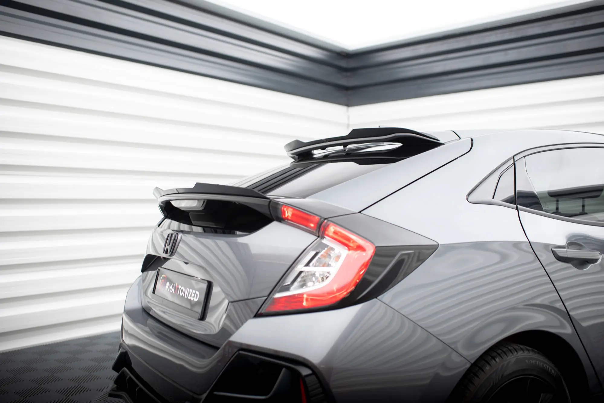 Takspoiler Honda Civic Sport Mk10 2020-2023 | Glossy Black Edition – bilde 5