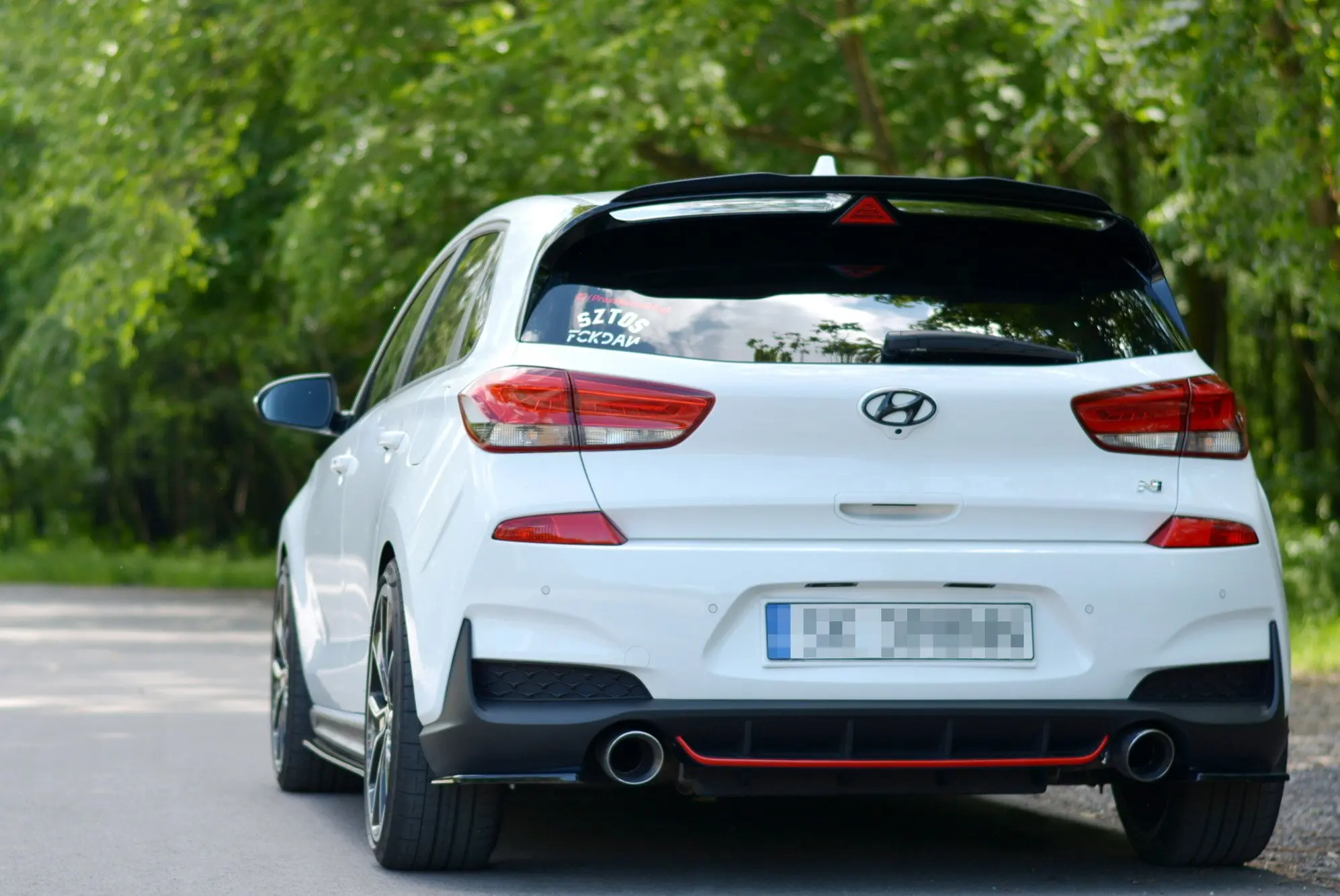 Takspoiler Hyundai i30 III N Hatchback 2017 -> – bilde 3