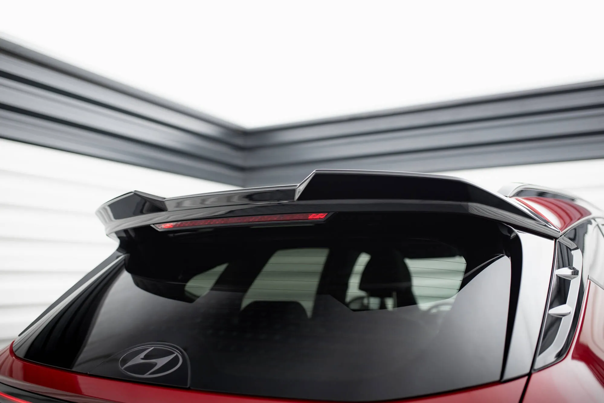 Takspoiler Hyundai Tucson N-Line IV 2020 - 2024 | Glossy Black Edition