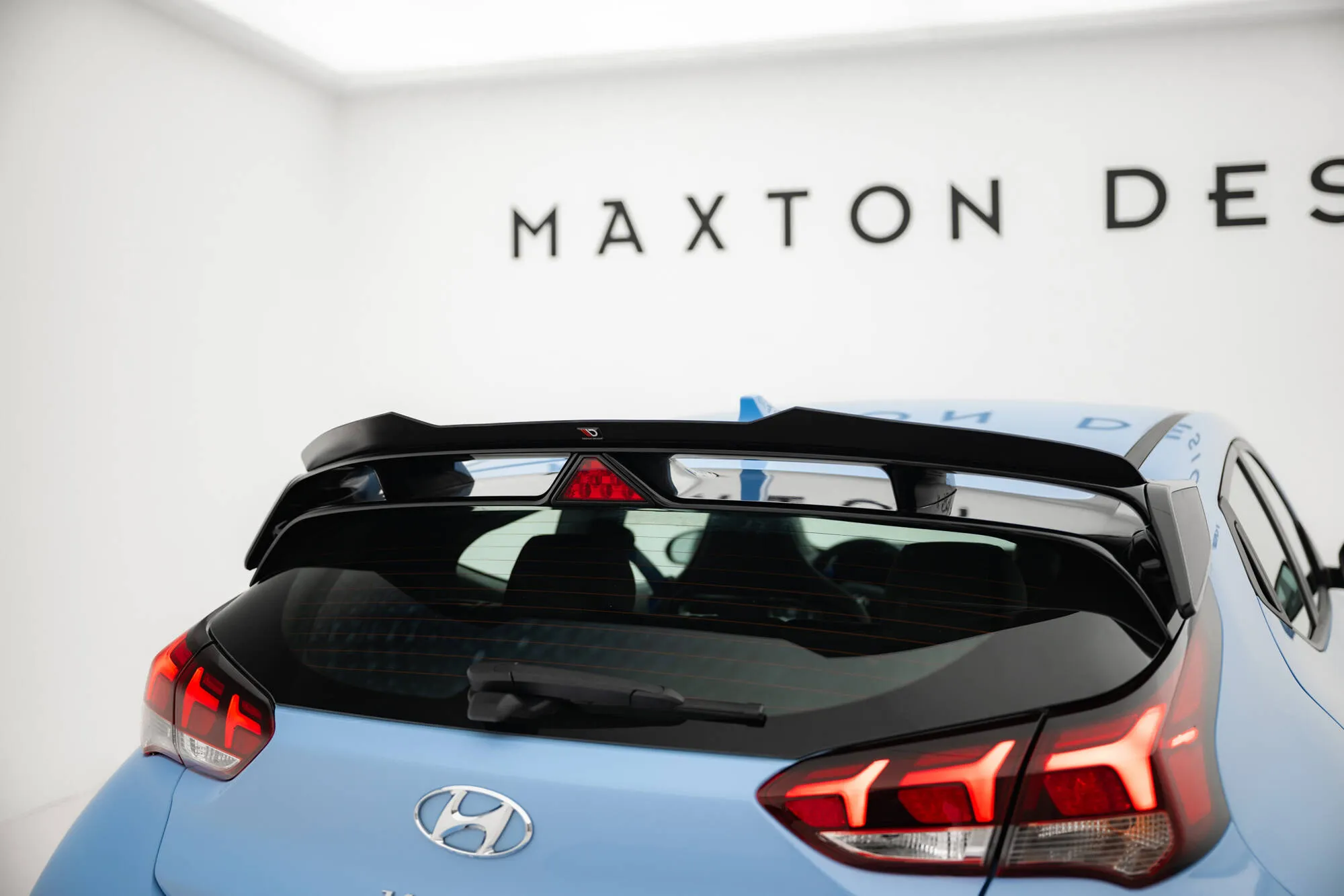 Takspoiler Hyundai Veloster N II 2018 - 2022 | Glossy Black Edition