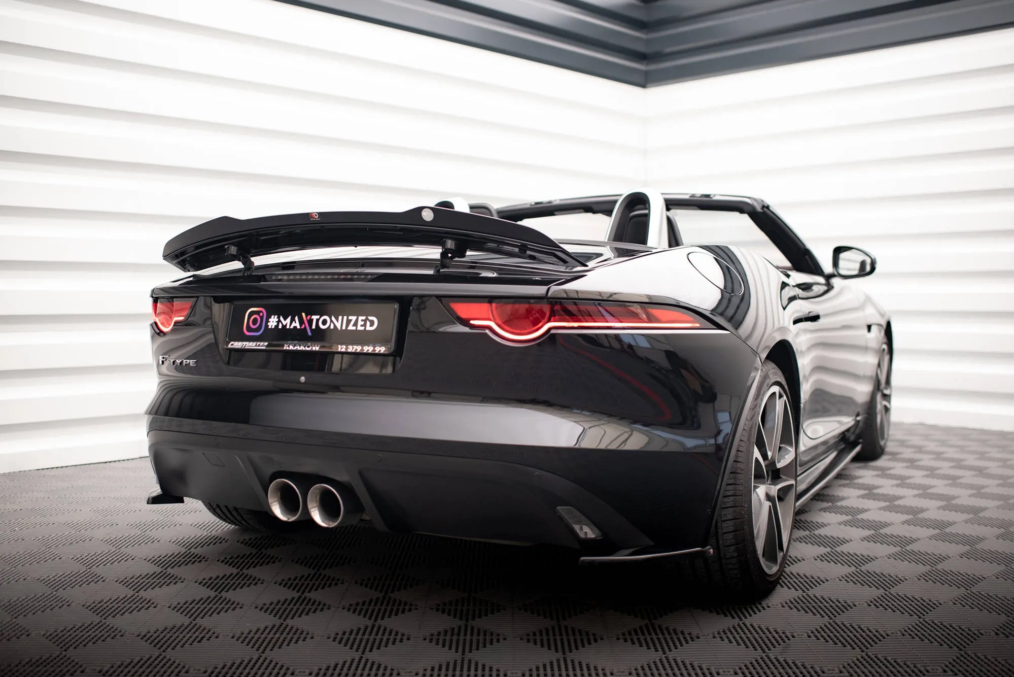 Takspoiler Jaguar F-Type Mk1 Facelift 2016 - 2020 | Glossy Black Edition – bilde 2