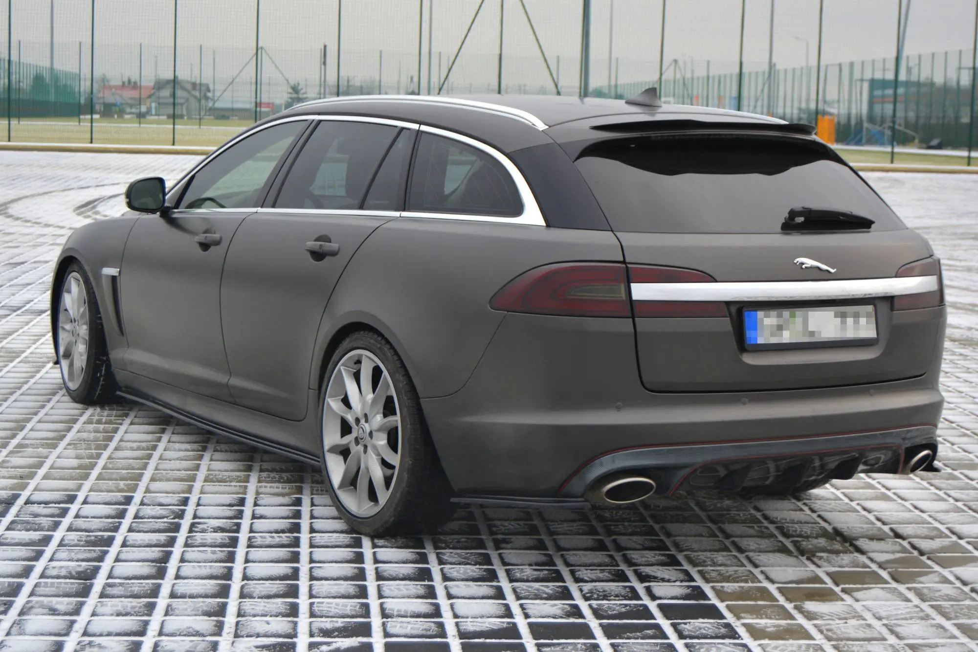 Takspoiler Jaguar XF I (X250) Sportbrake Facelift 2011 - 2015 – bilde 4