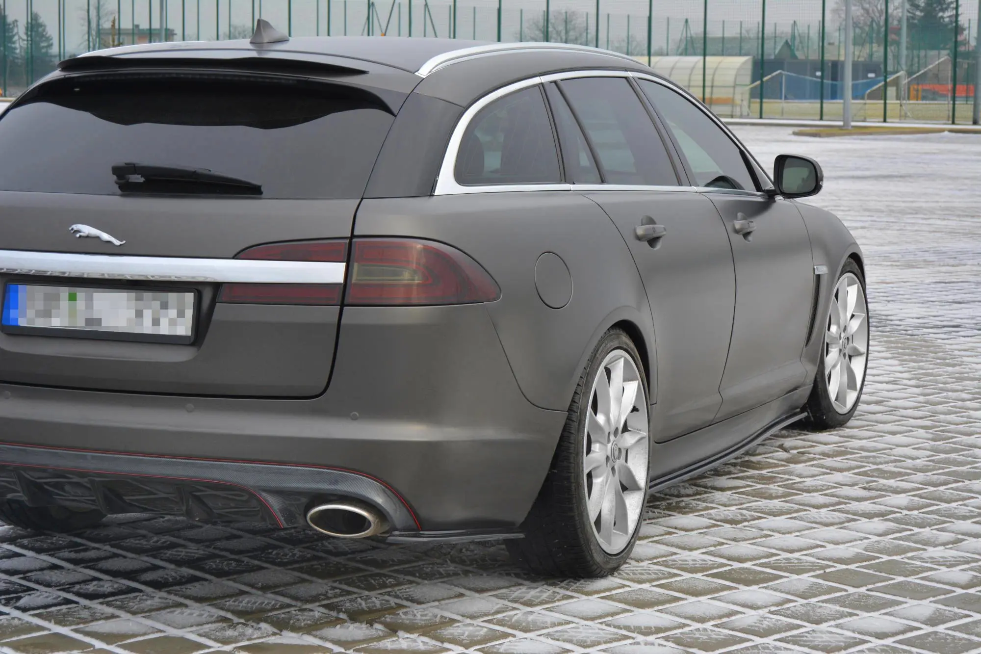 Takspoiler Jaguar XF I (X250) Sportbrake Facelift 2011 - 2015 – bilde 5