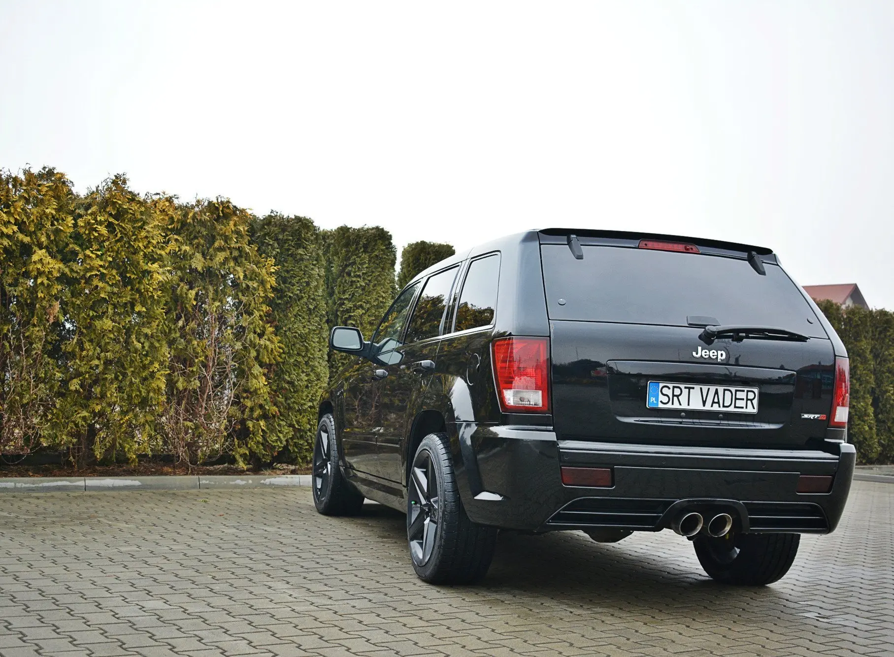 Takspoiler Jeep Grand Cherokee III (WK) SRT8 2004 - 2010 – bilde 5