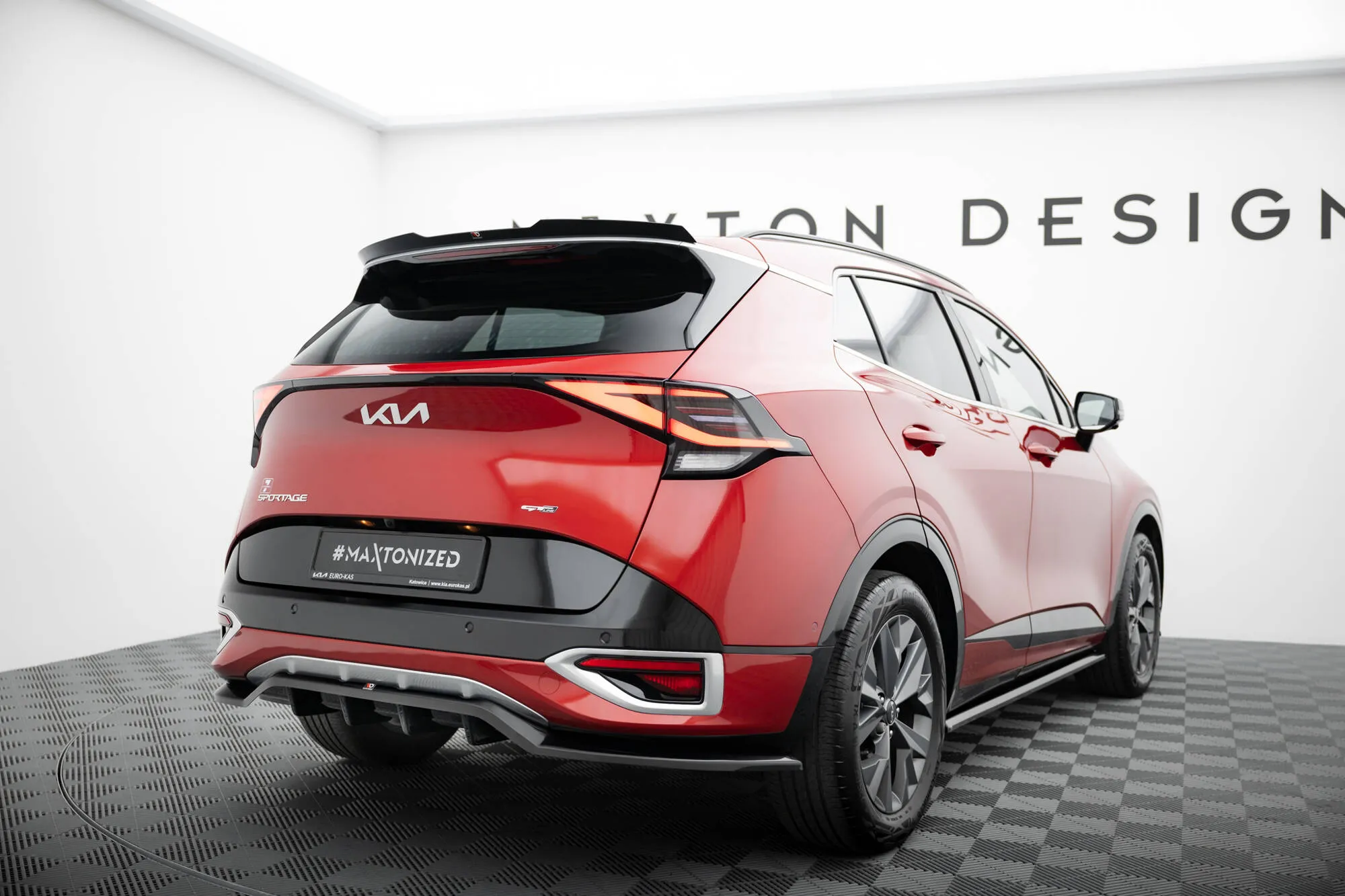Takspoiler Kia Sportage GT-Line V 2021 -> | Glossy Black Edition – bilde 2