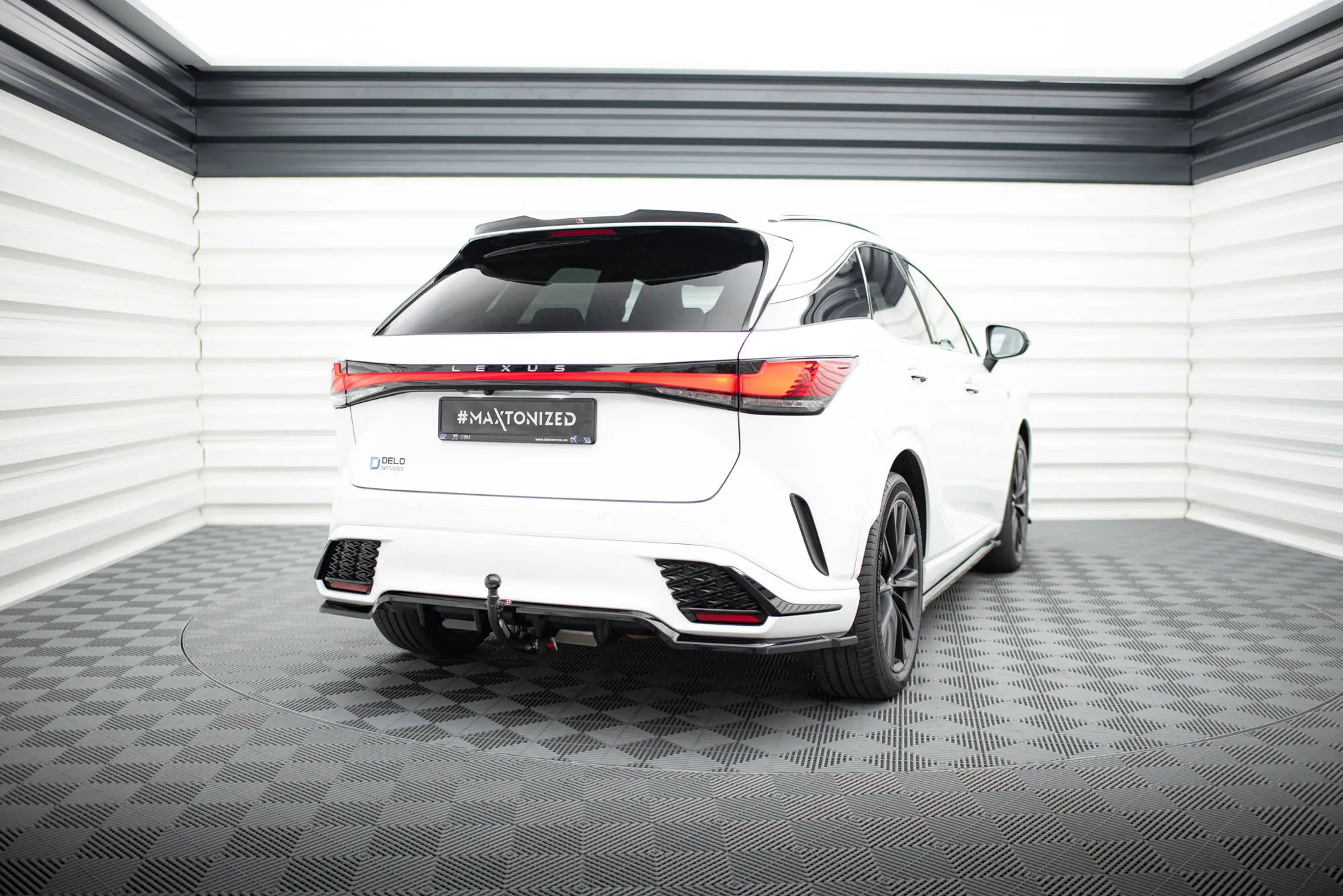 Takspoiler Lexus RX F-Sport Mk5 2022 - | Glossy Black Edition – bilde 2