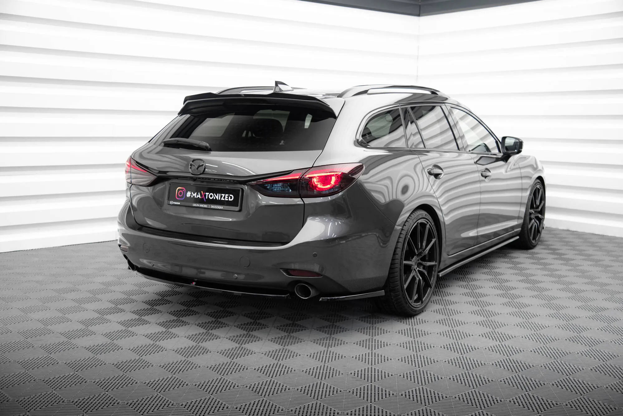 Takspoiler Mazda 6 III Facelift 2017 - 2023 | Glossy Black Edition – bilde 2