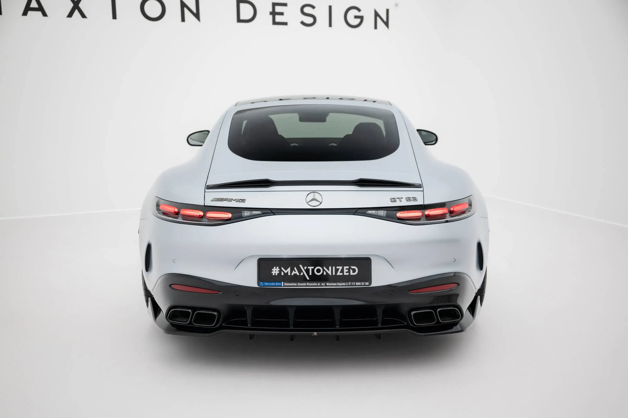 Takspoiler Mercedes-Benz AMG GT 63 (C192) 2023 -> | Glossy Black Edition – bilde 4