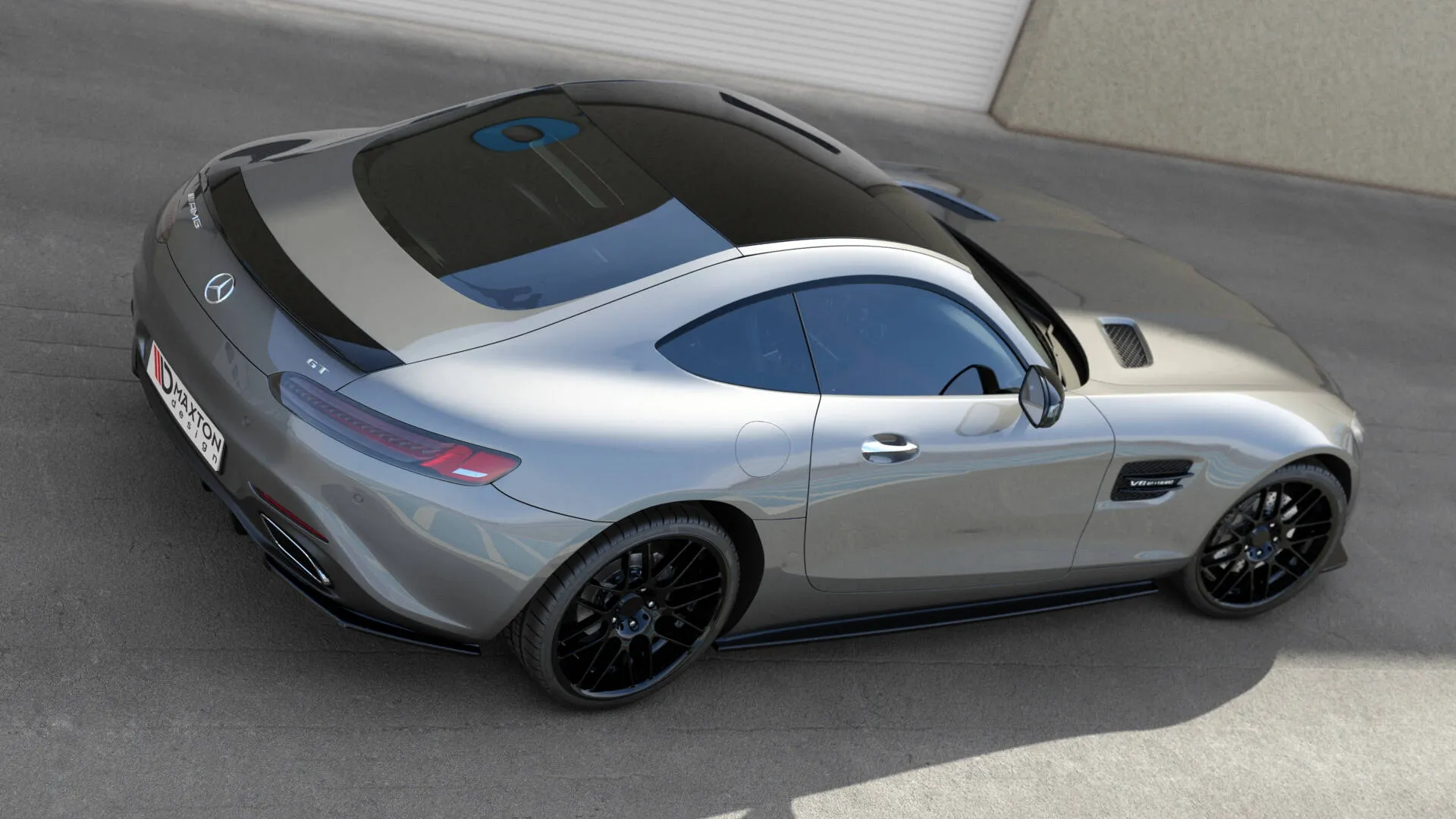 Takspoiler Mercedes-Benz AMG GT (C190) 2014-2023 | Glossy Black Edition – bilde 3