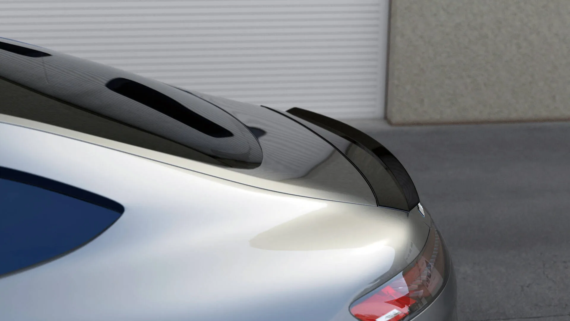 Takspoiler Mercedes-Benz AMG GT (C190) 2014-2023 | Glossy Black Edition – bilde 4