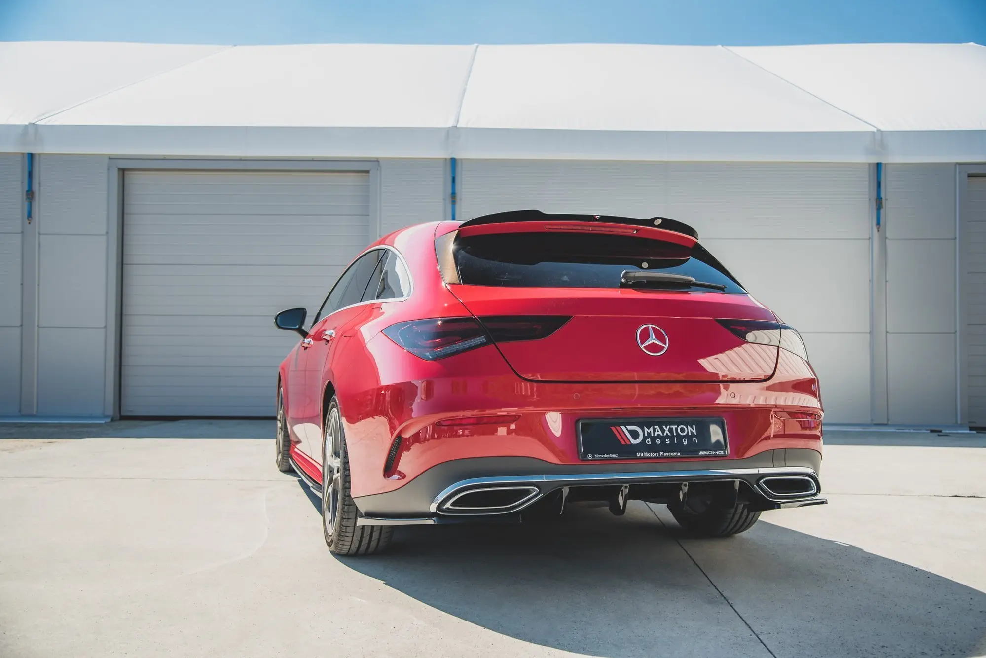 TAKSPOILER MERCEDES-BENZ CLA II SHOOTING BRAKE (X118) AMG-Line 2019-> – bilde 5