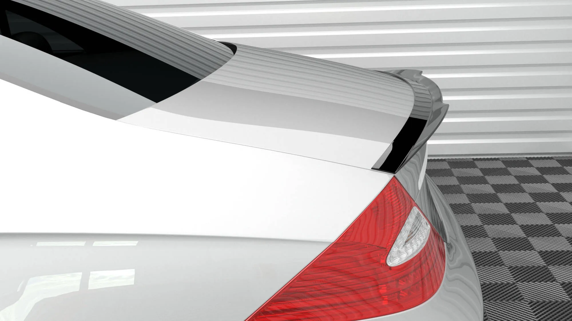 Takspoiler Mercedes Cls (W219/C219) Pre-Facelift 2004 - 2008 | Glossy Black Edition – bilde 4