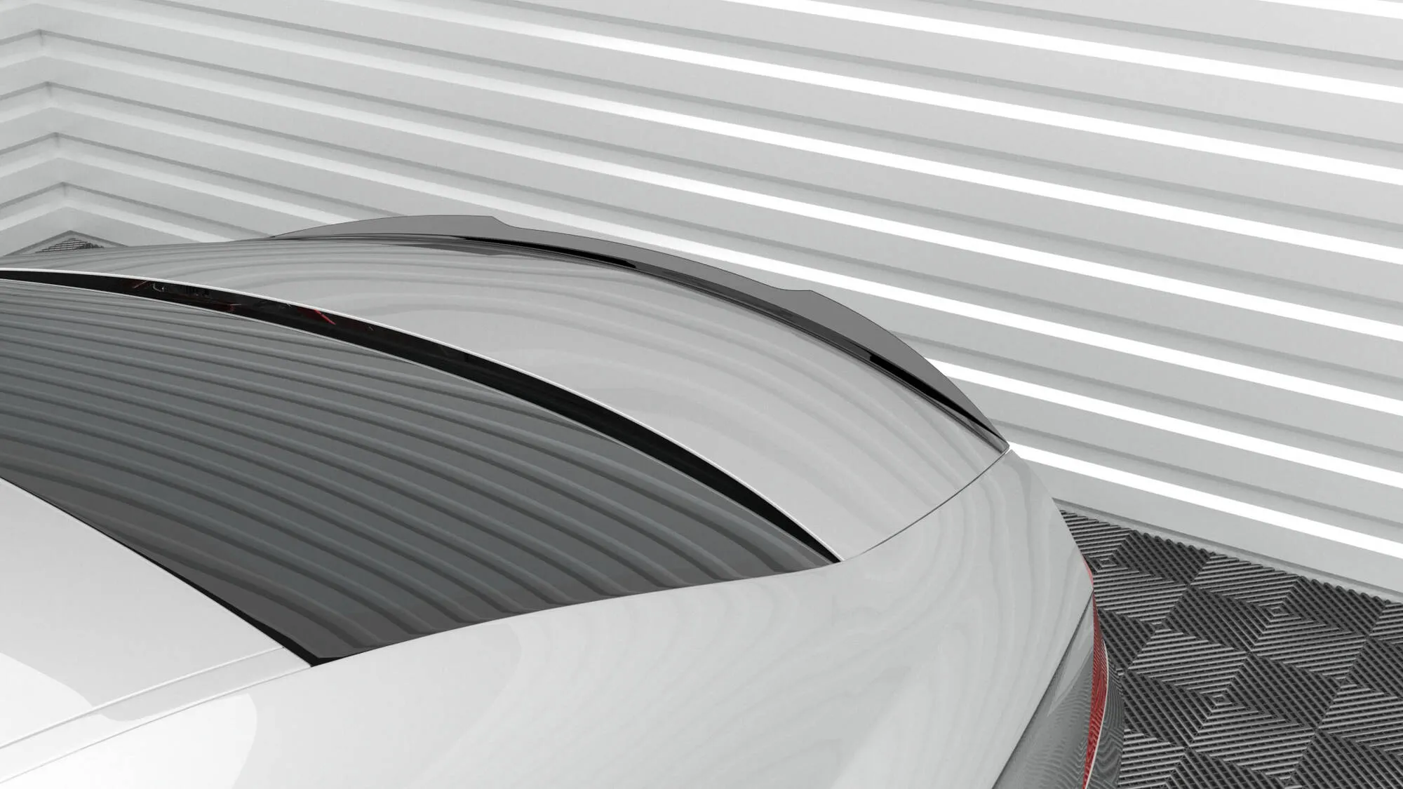 Takspoiler Mercedes Cls (W219/C219) Pre-Facelift 2004 - 2008 | Glossy Black Edition – bilde 6