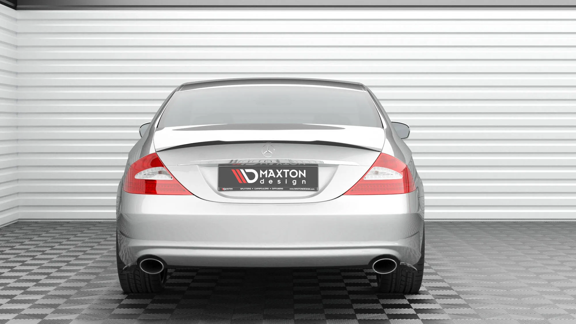Takspoiler Mercedes Cls (W219/C219) Pre-Facelift 2004 - 2008 | Glossy Black Edition – bilde 7