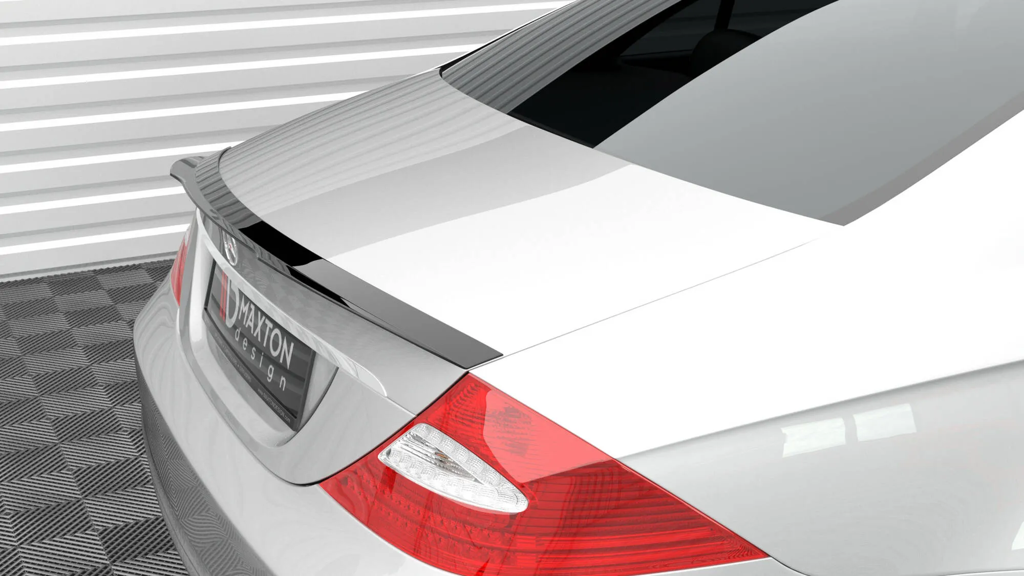 Takspoiler Mercedes Cls (W219/C219) Pre-Facelift 2004 - 2008 | Glossy Black Edition – bilde 9