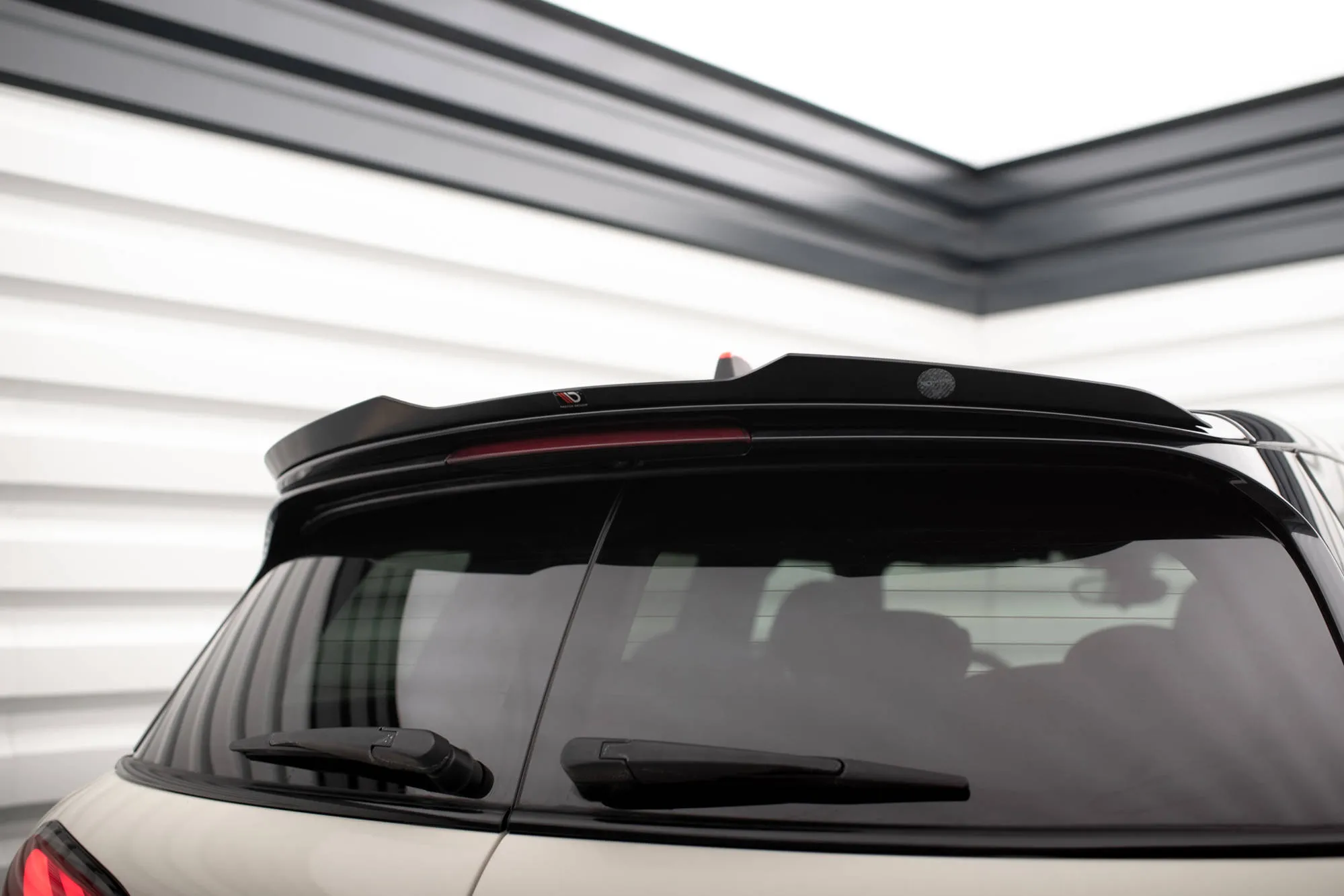 Takspoiler Mini Clubman II F54 (John Cooper Works) Facelift 2019 - 2024 | Glossy Black Edition
