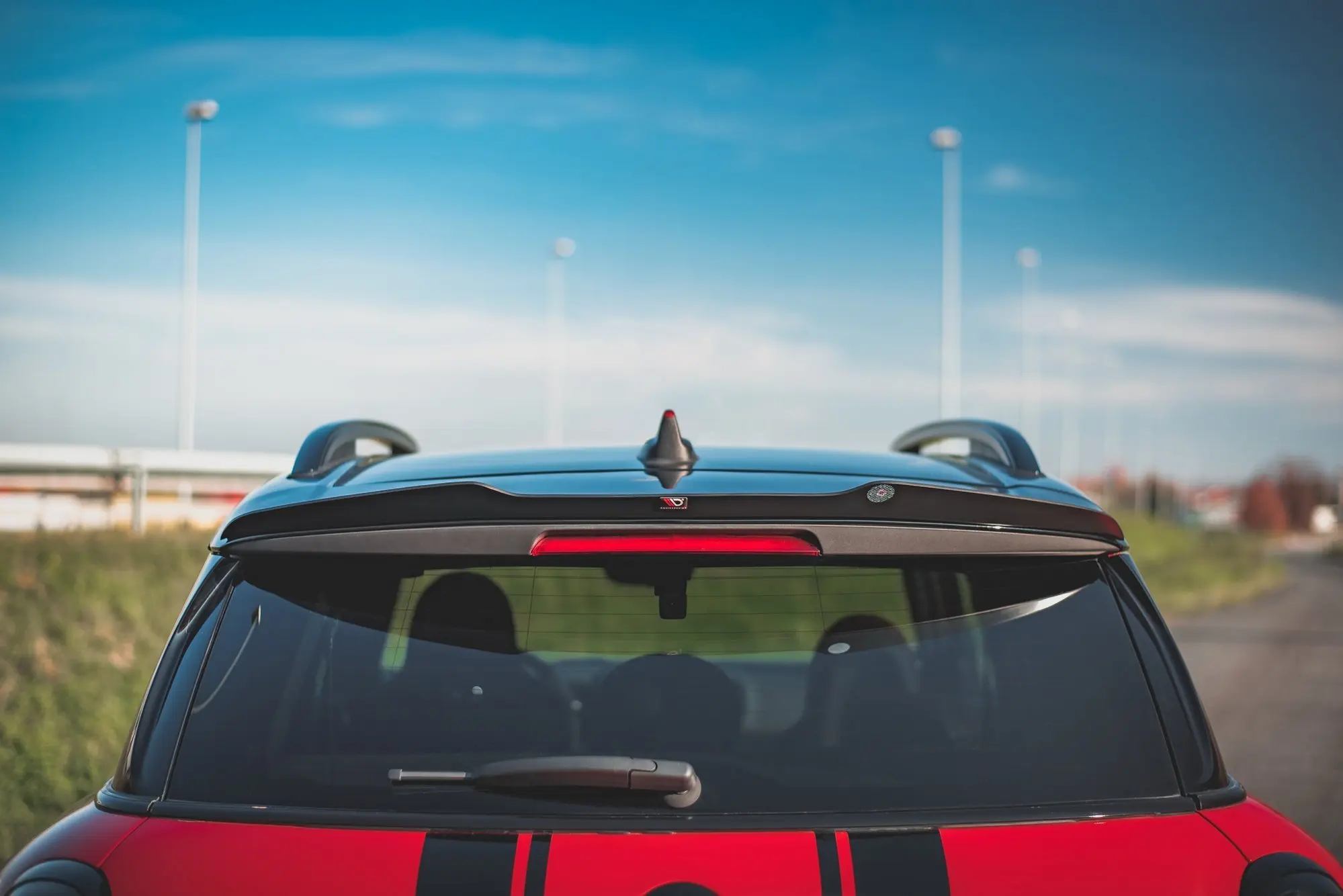 TAKSPOILER MINI COUNTRYMAN MK2 (F60) JCW 2020-> – bilde 3