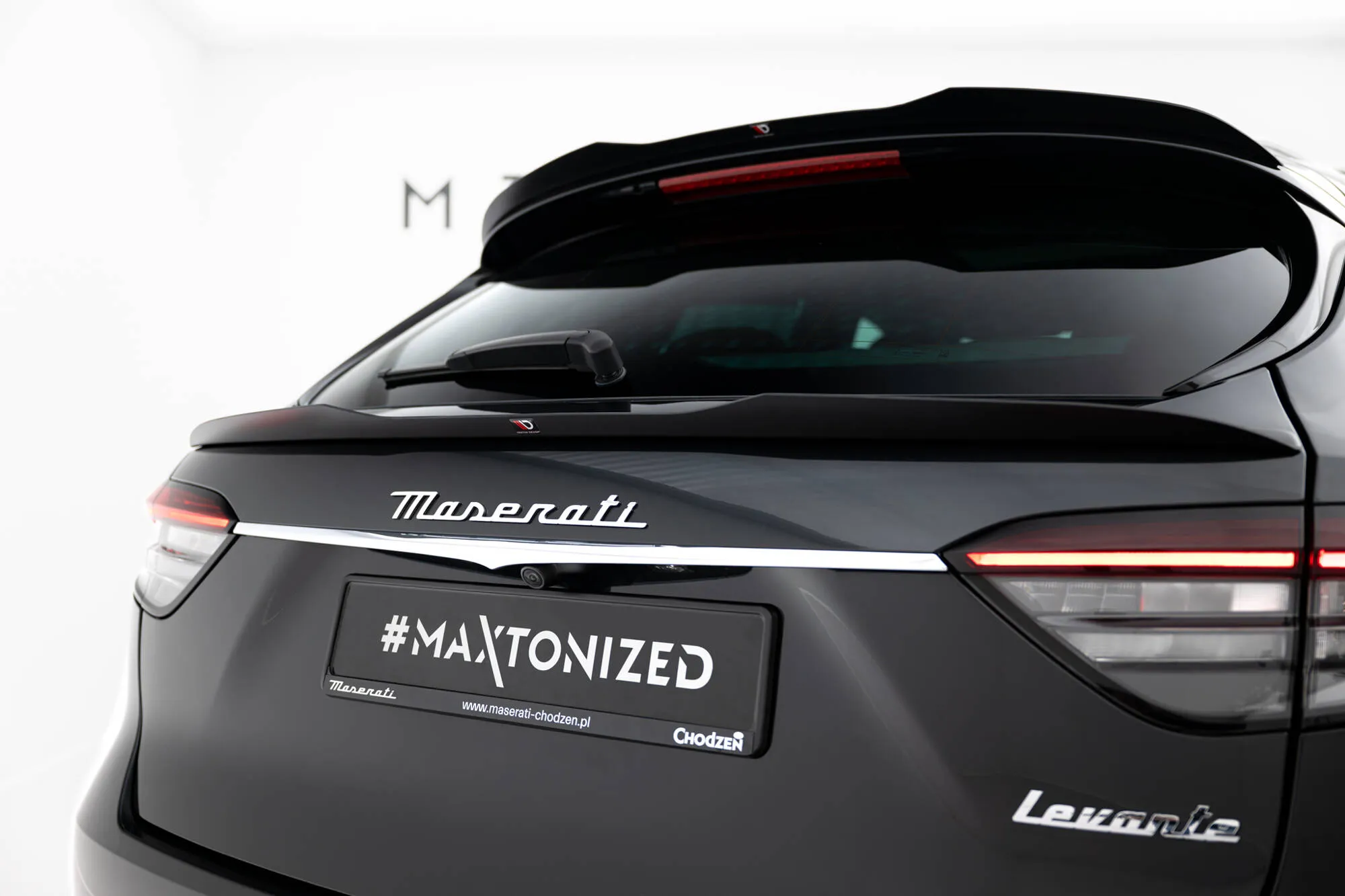 Takspoiler (nedre) Maserati Levante GT I Facelift 2016 - 2024 | Glossy Black Edition