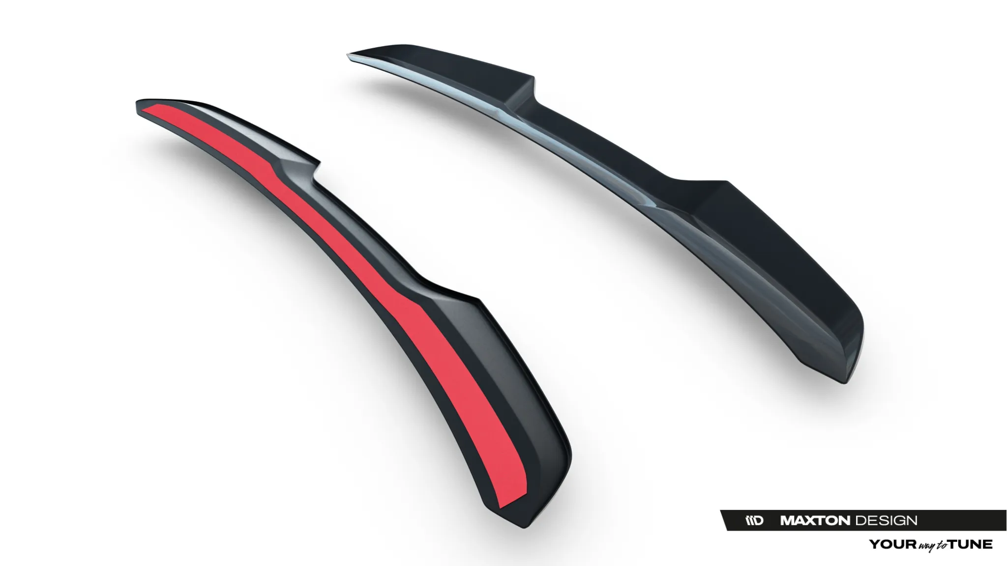 Takspoiler (nedre) Subaru WRX STI II Facelift 2021 -> | Glossy Black Edition – bilde 4