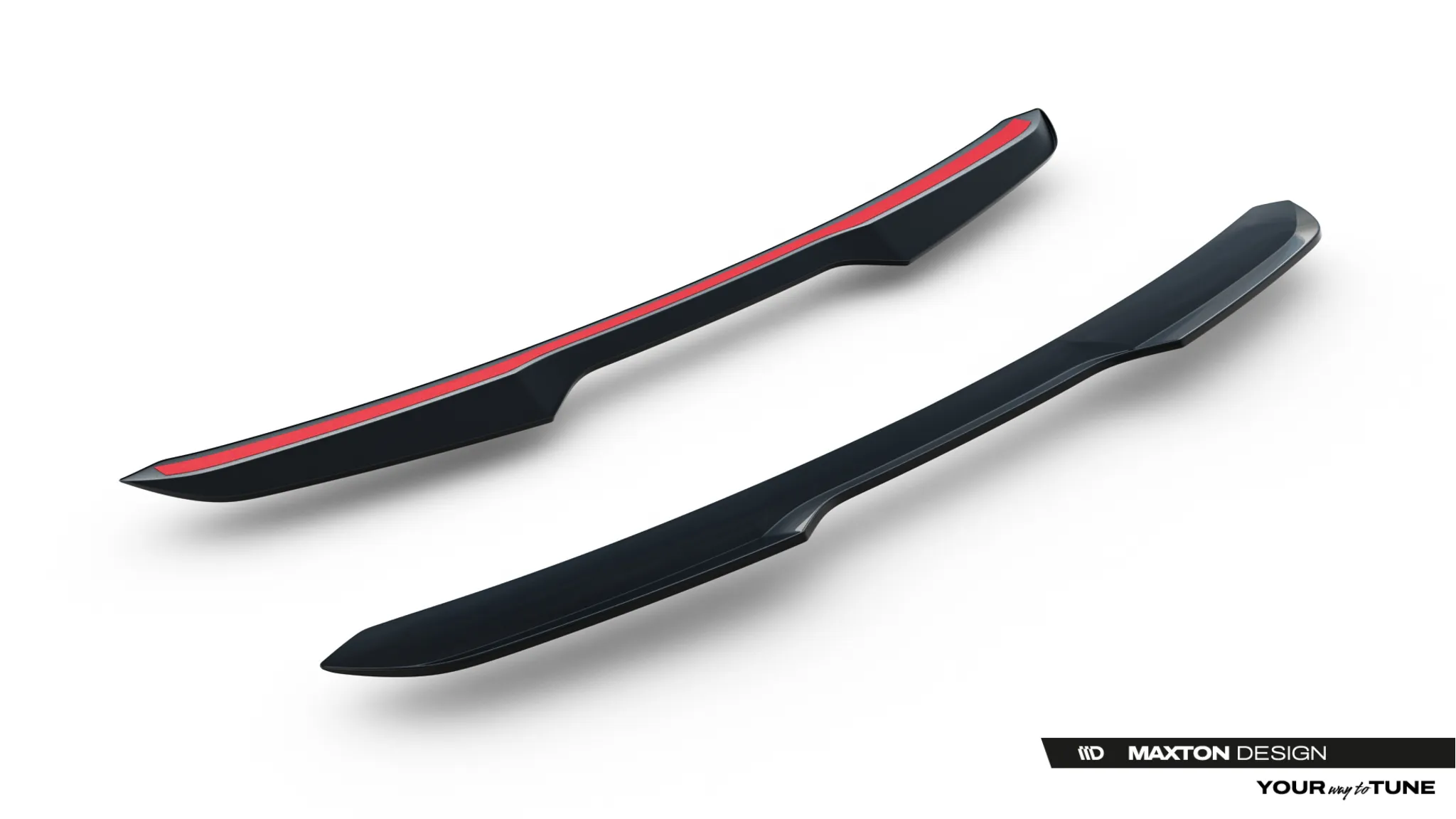 Takspoiler (nedre) Subaru WRX STI II Facelift 2021 -> | Glossy Black Edition – bilde 5