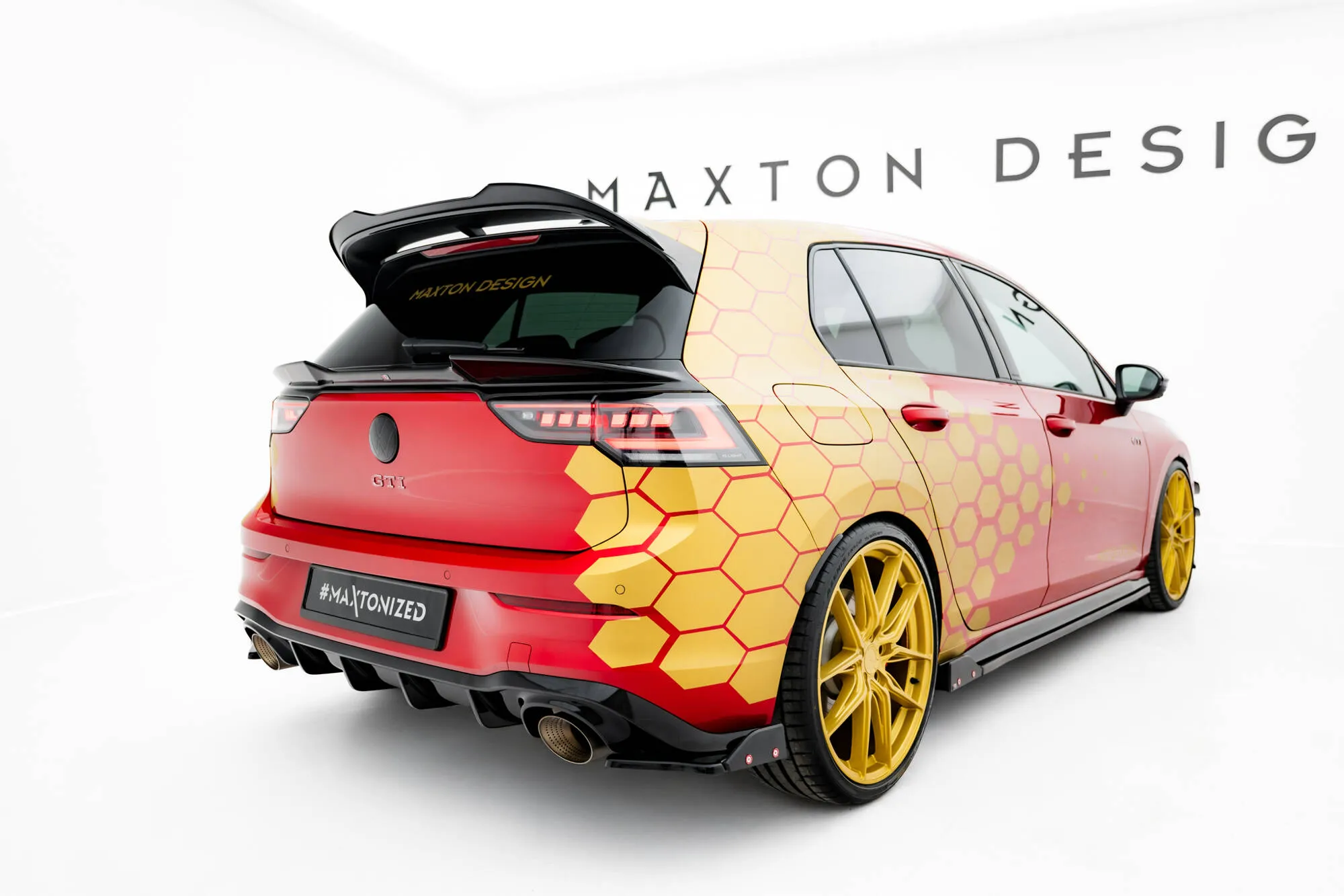 Takspoiler (nedre) VW Golf GTI Clubsport VIII Facelift 2024 -> | Glossy Black Edition – bilde 2