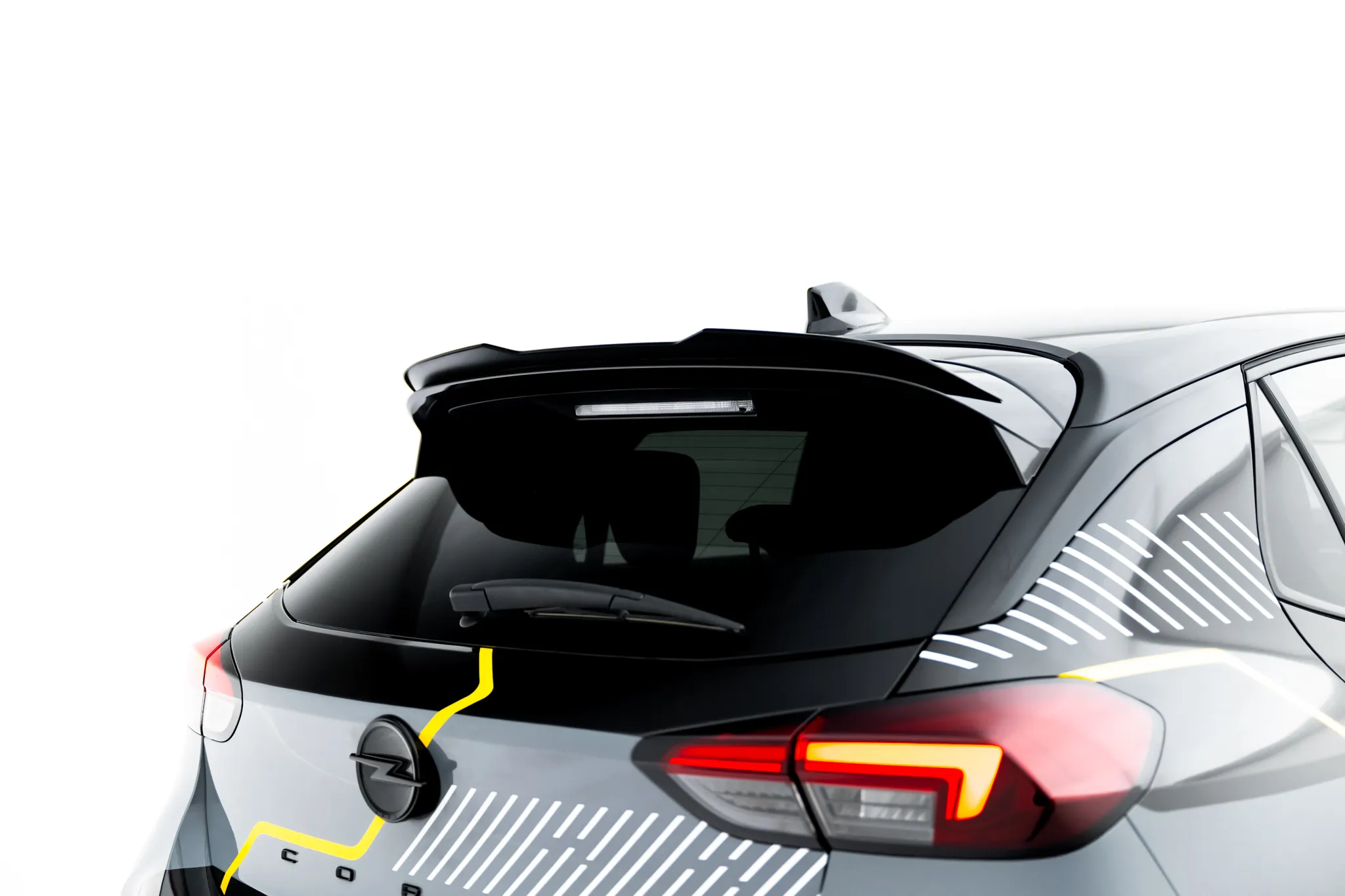 Takspoiler Opel Corsa F Facelift VI Facelift 2023 -> | Glossy Black Edition – bilde 3