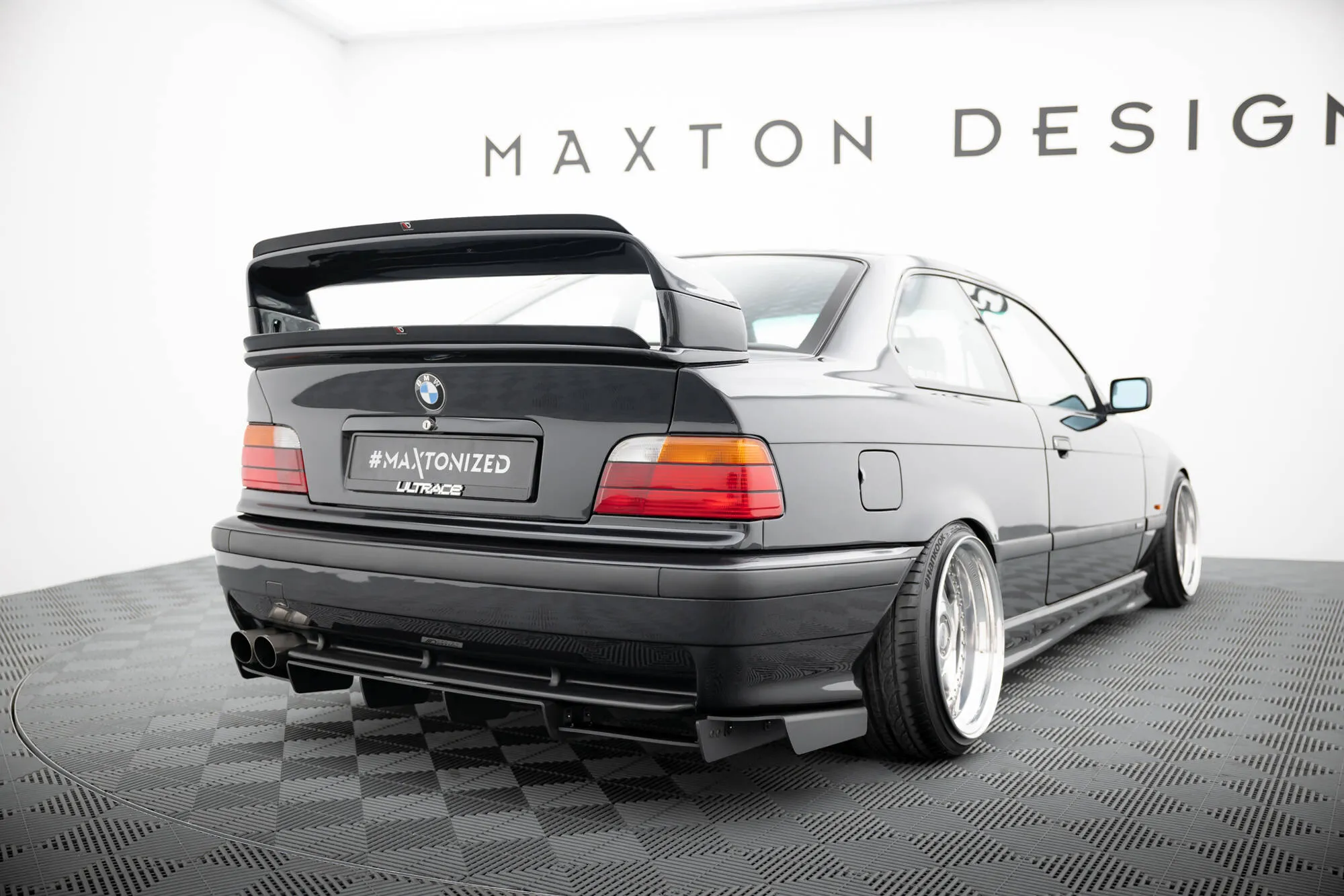 Takspoiler (øvre) (Nedre) BMW M3 (E36) GTS 1992-1999 | Glossy Black Edition – bilde 2